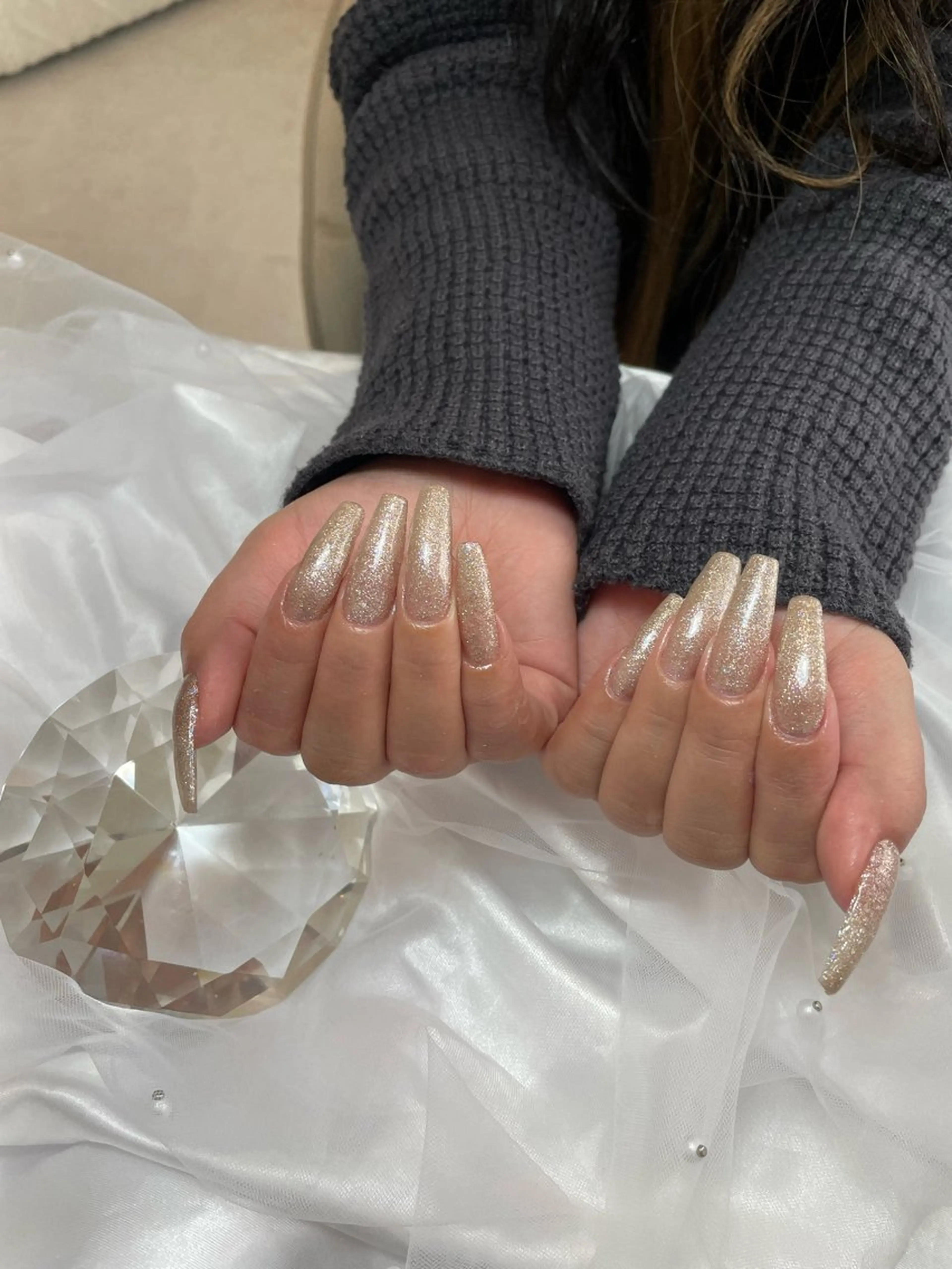 長さだし10本ワンカラーの写真