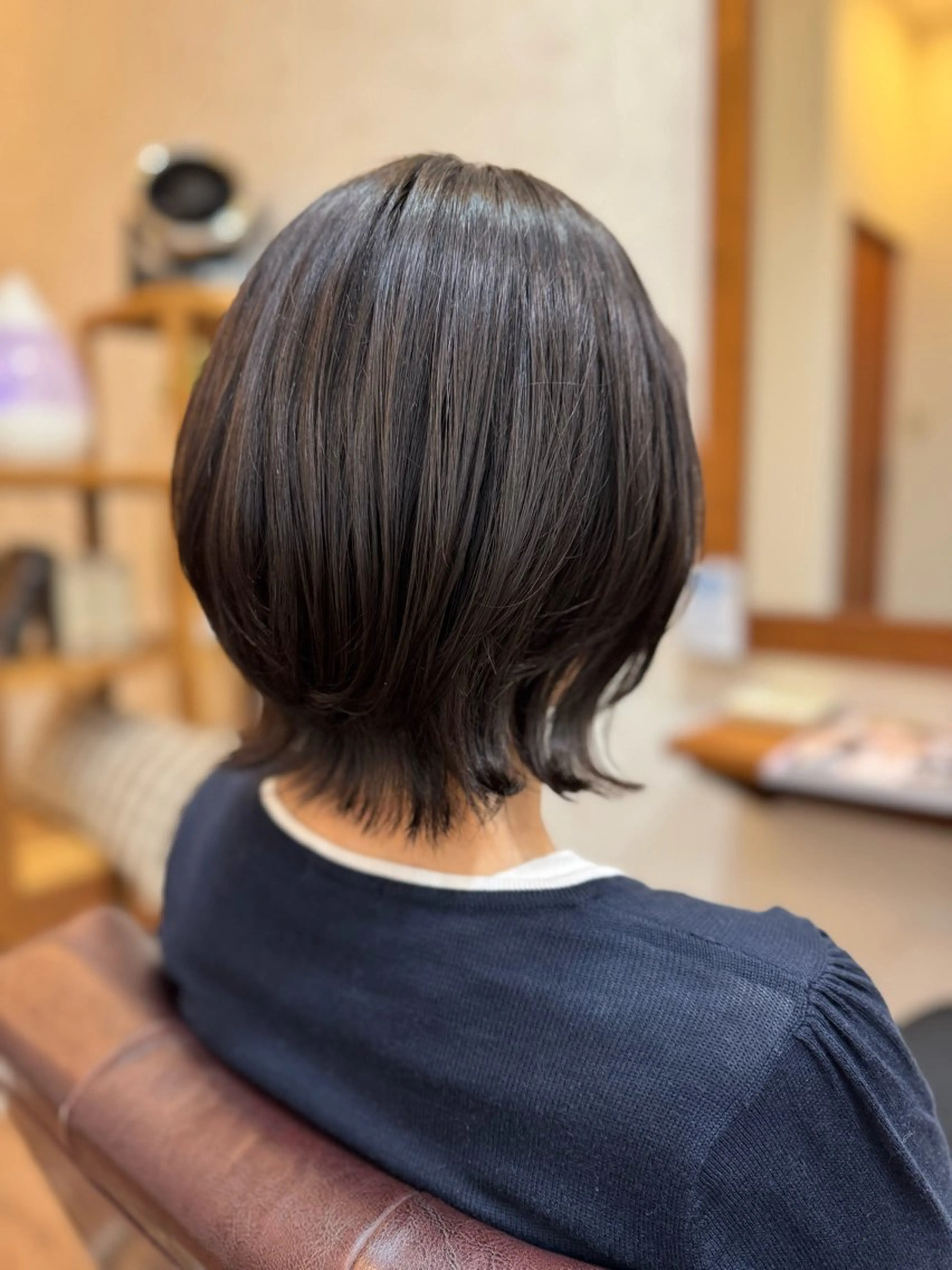ミディアム くびれヘア くびれレイヤー レイヤーカット 🌺 mana🌺のヘアスタイル