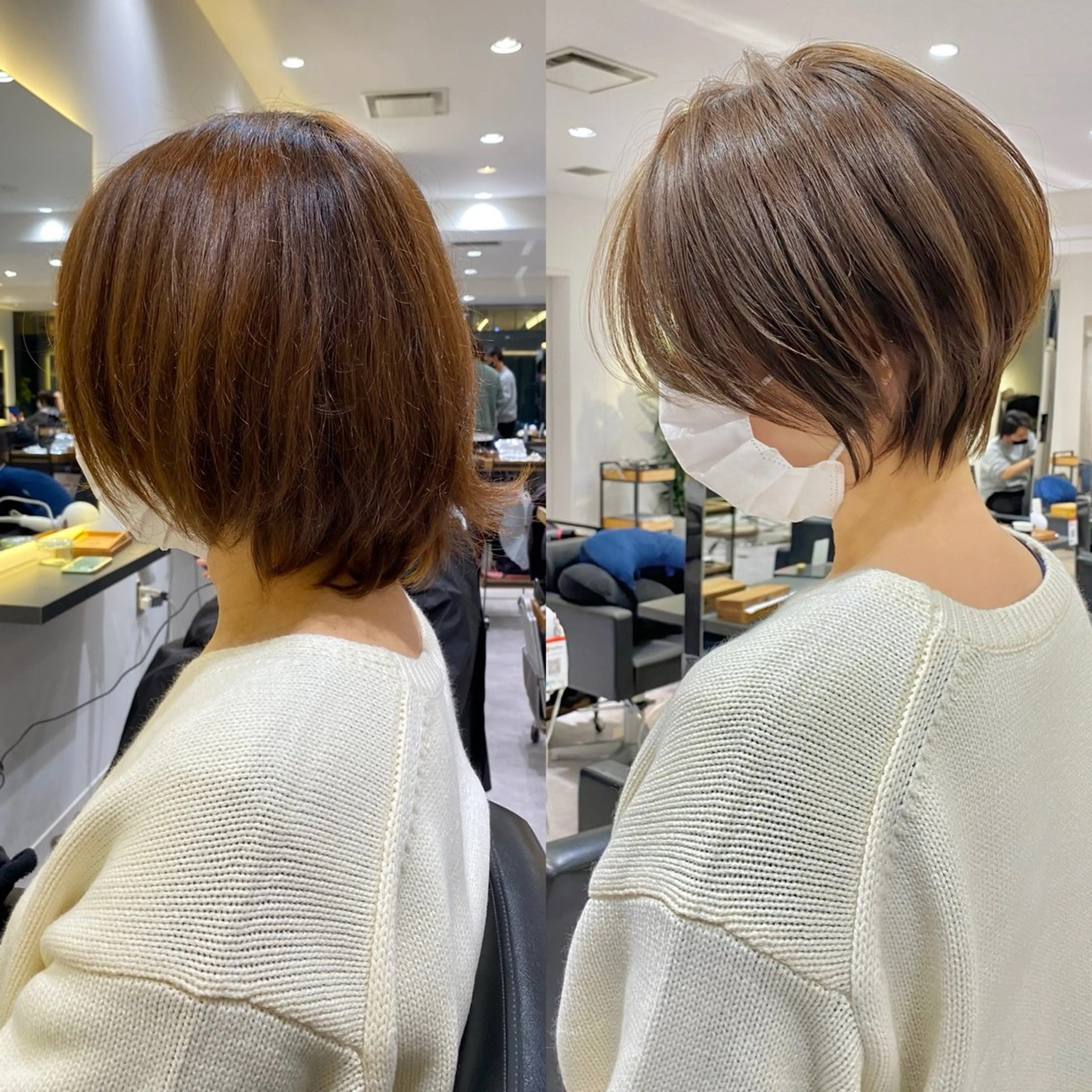 ショート ショートヘア ✨大人ショート特化 /カットモデル/銀座のヘアスタイル