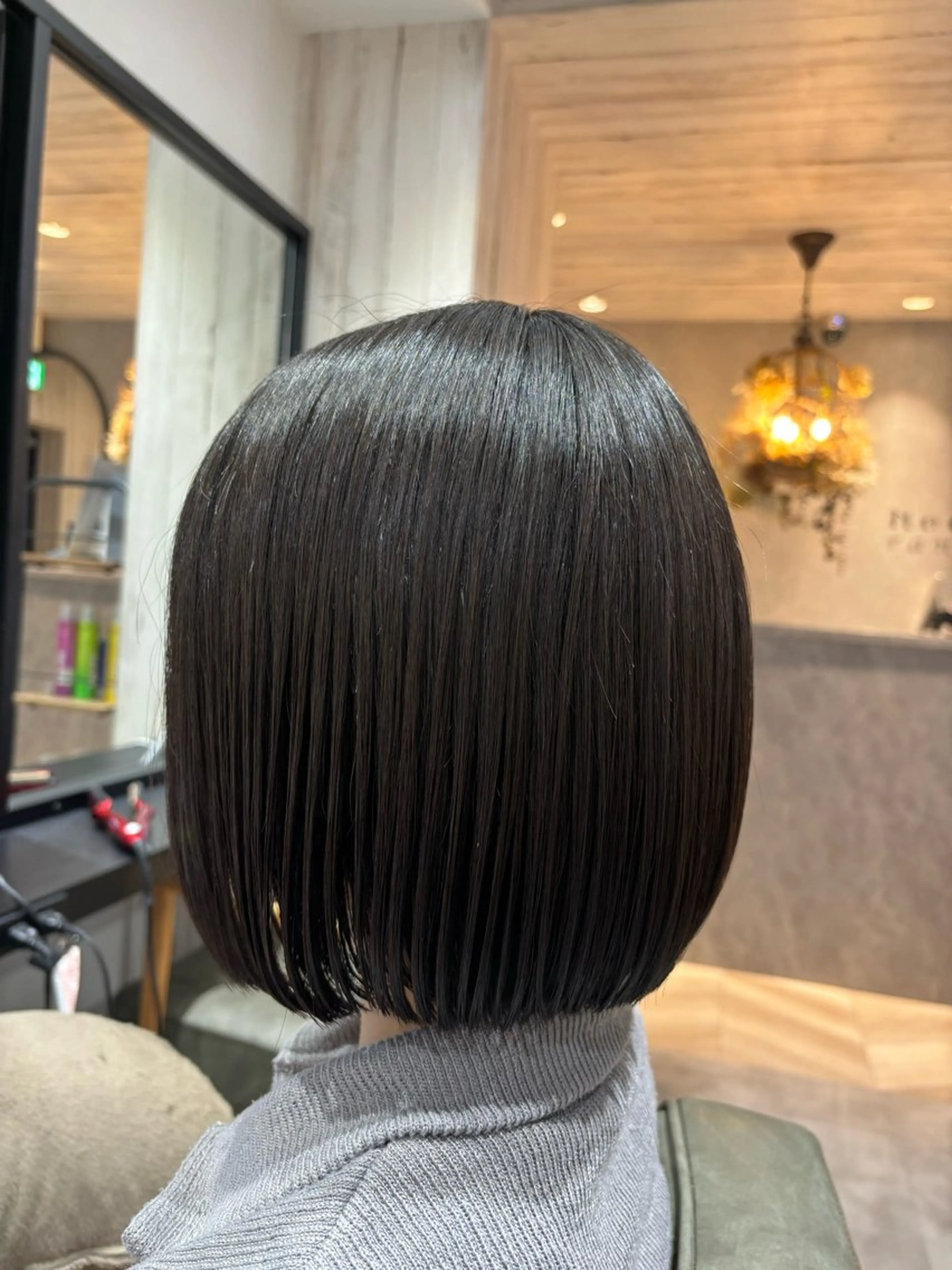 ショート カット ✨似合わせボブ✨ 縮毛矯正のヘアスタイル