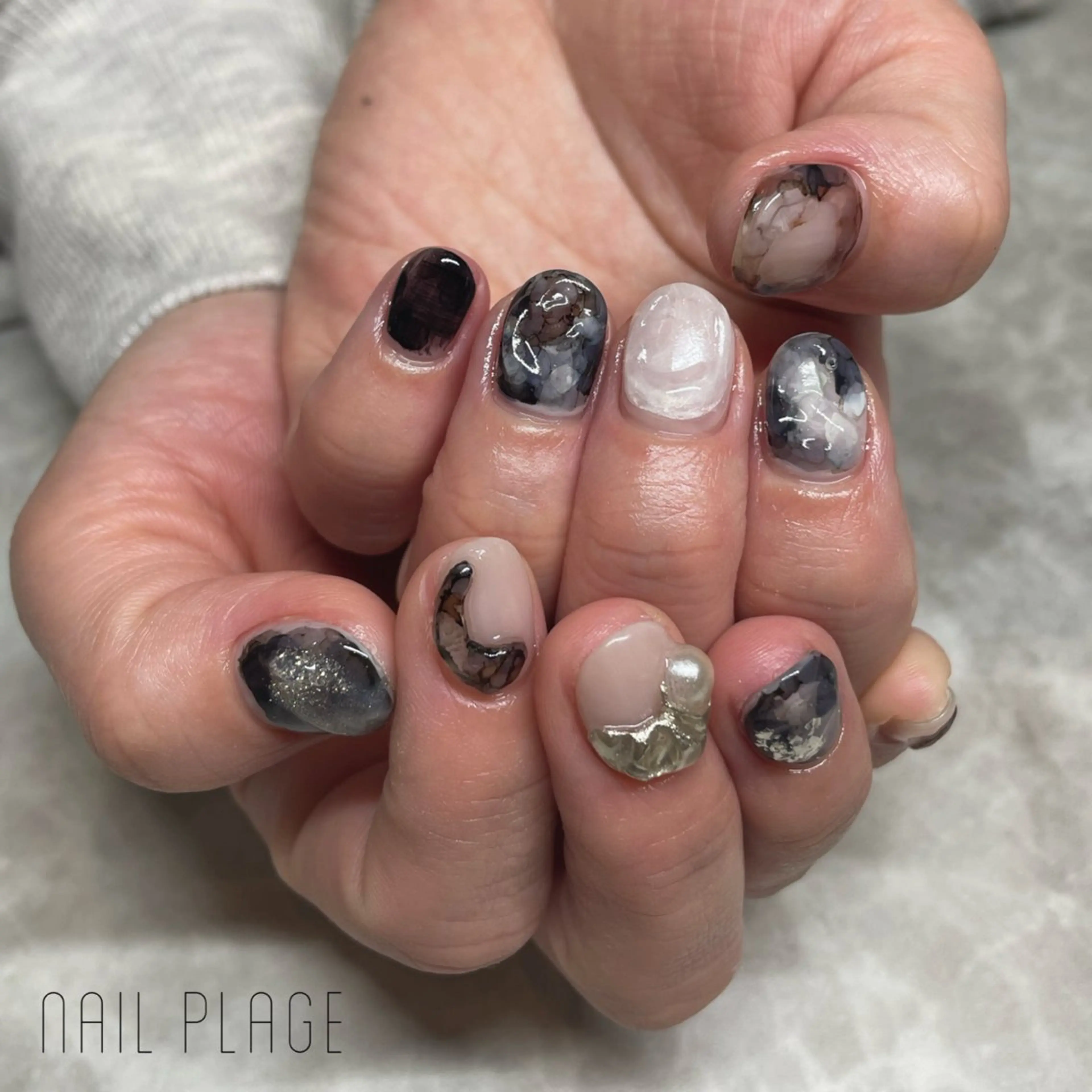 ネイル nail Plage Imai kanaのネイルデザイン