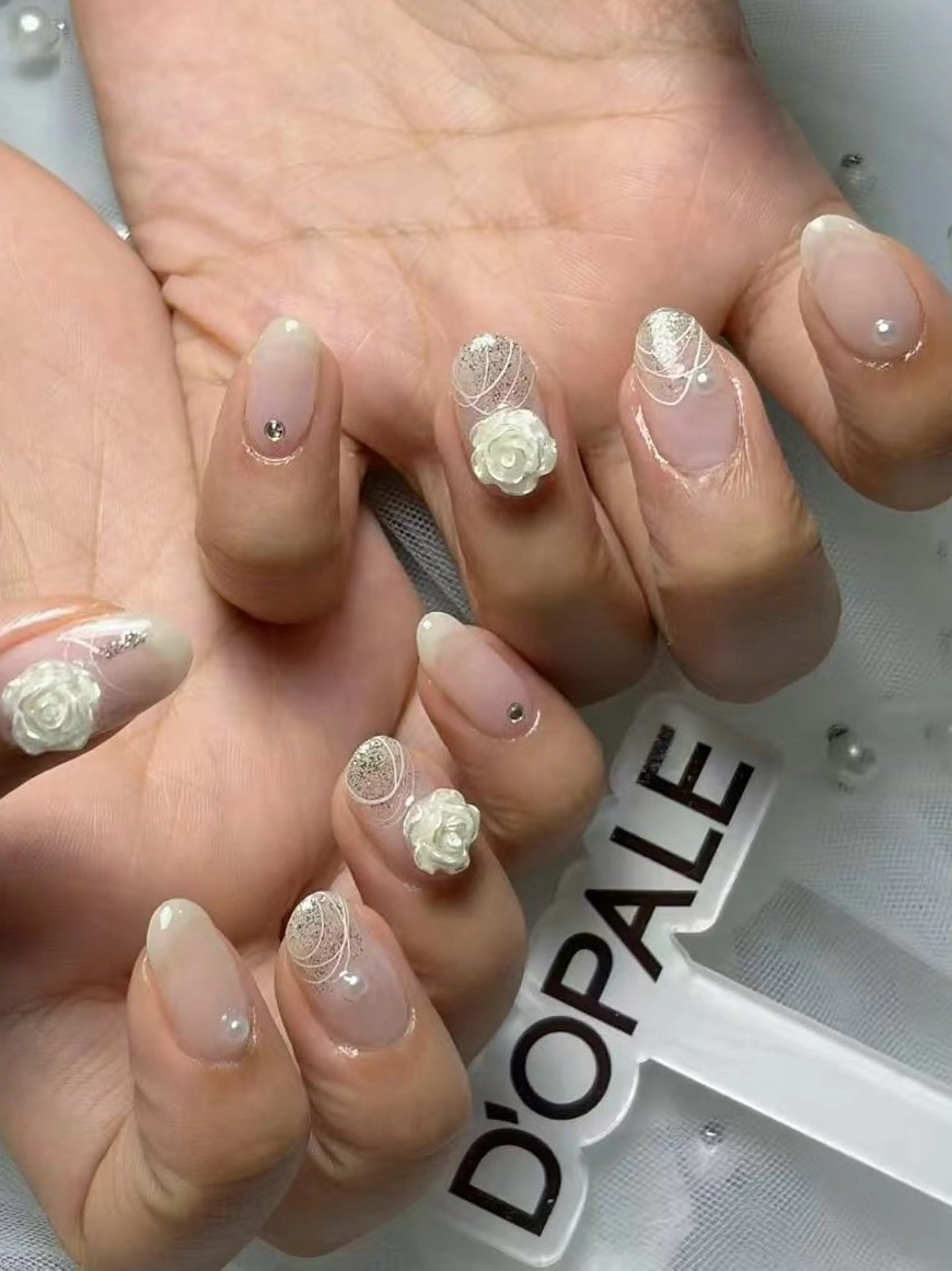 ネイル ハンドネイル D‘OPALEサロン所属・長さ出し専門店 上野kkのネイルデザイン