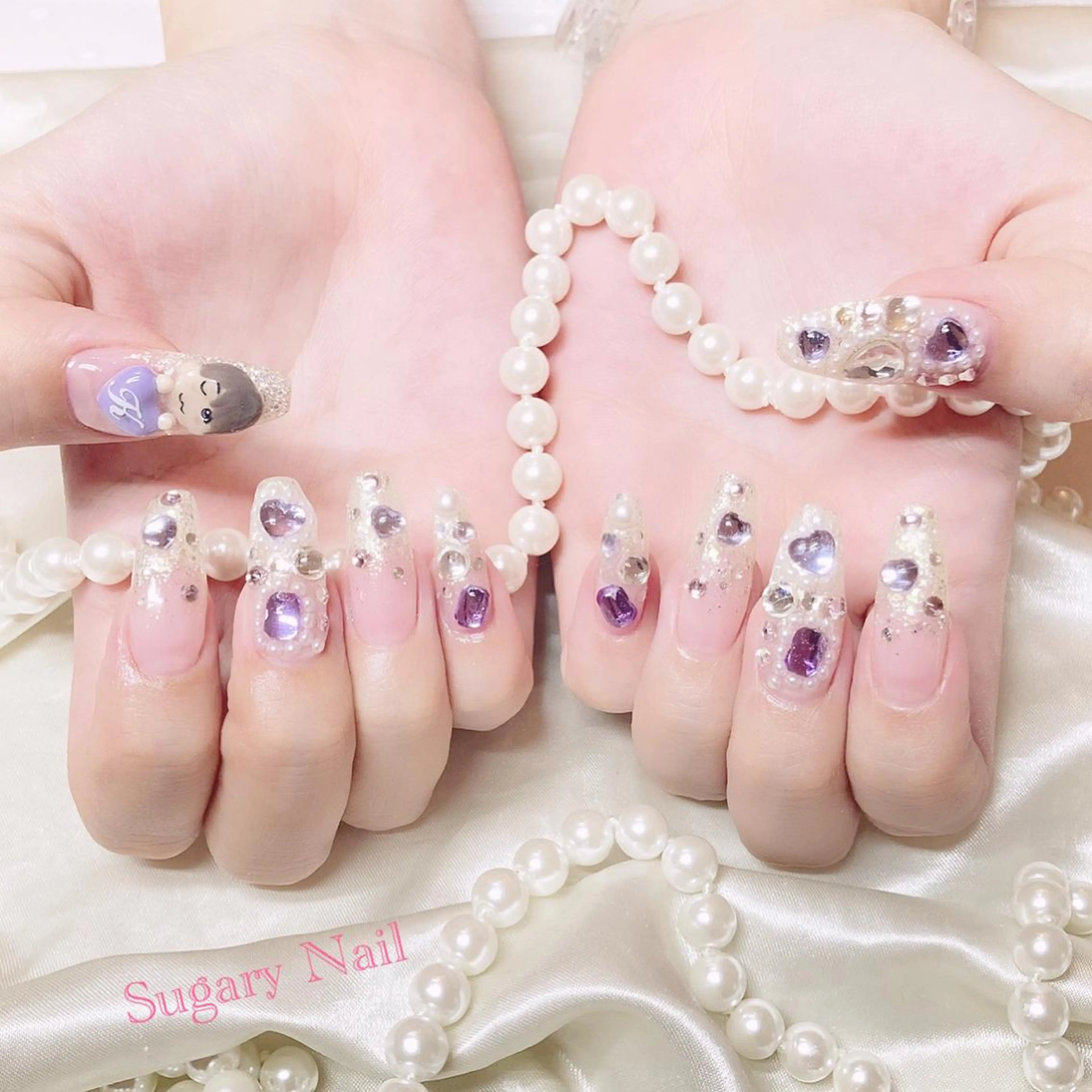 ネイル ハンドネイル フットネイル SugaryNail Rinaのネイルデザイン