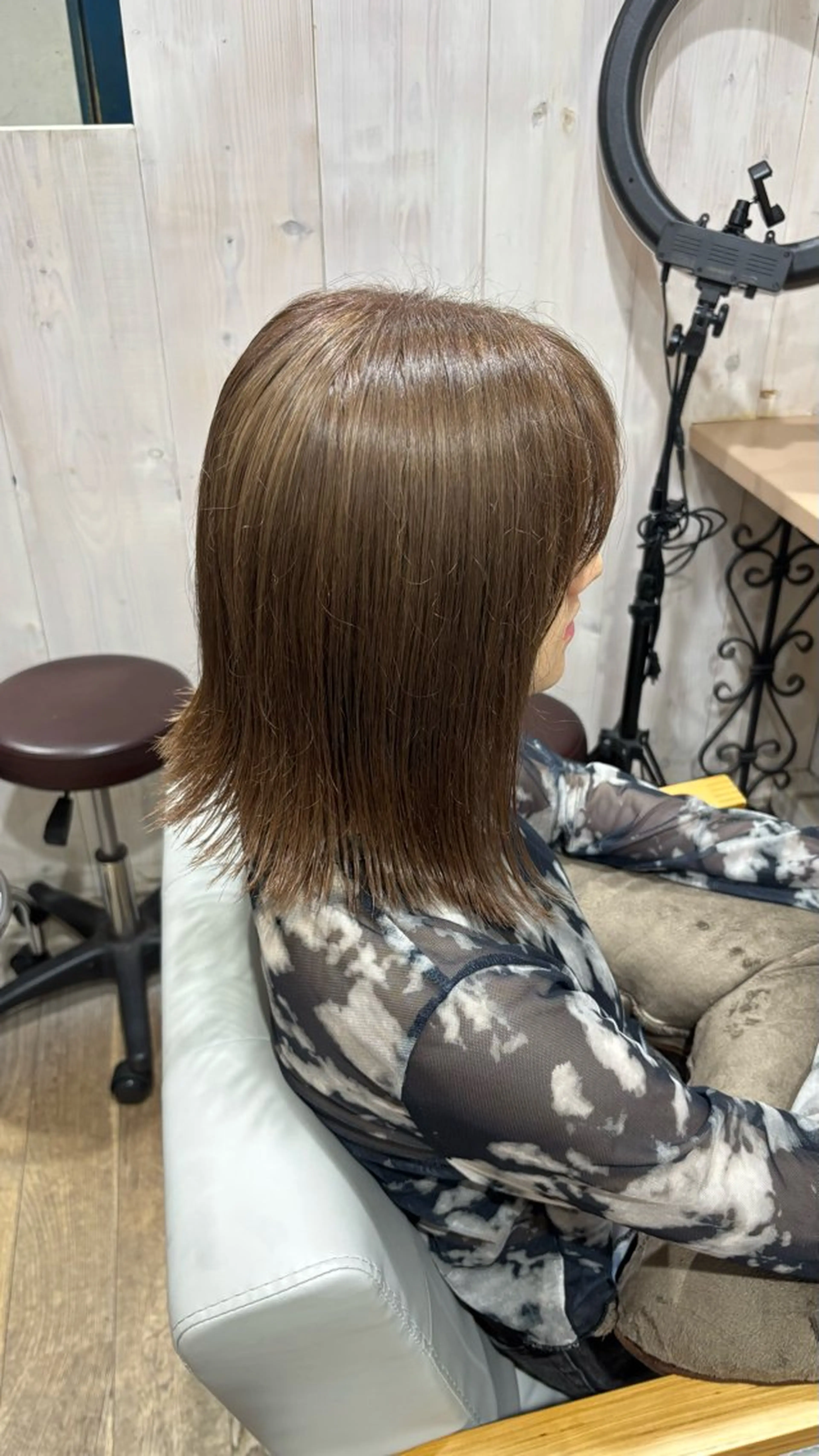 ミディアム カラー 透明感カラー🫧/ naluのヘアスタイル