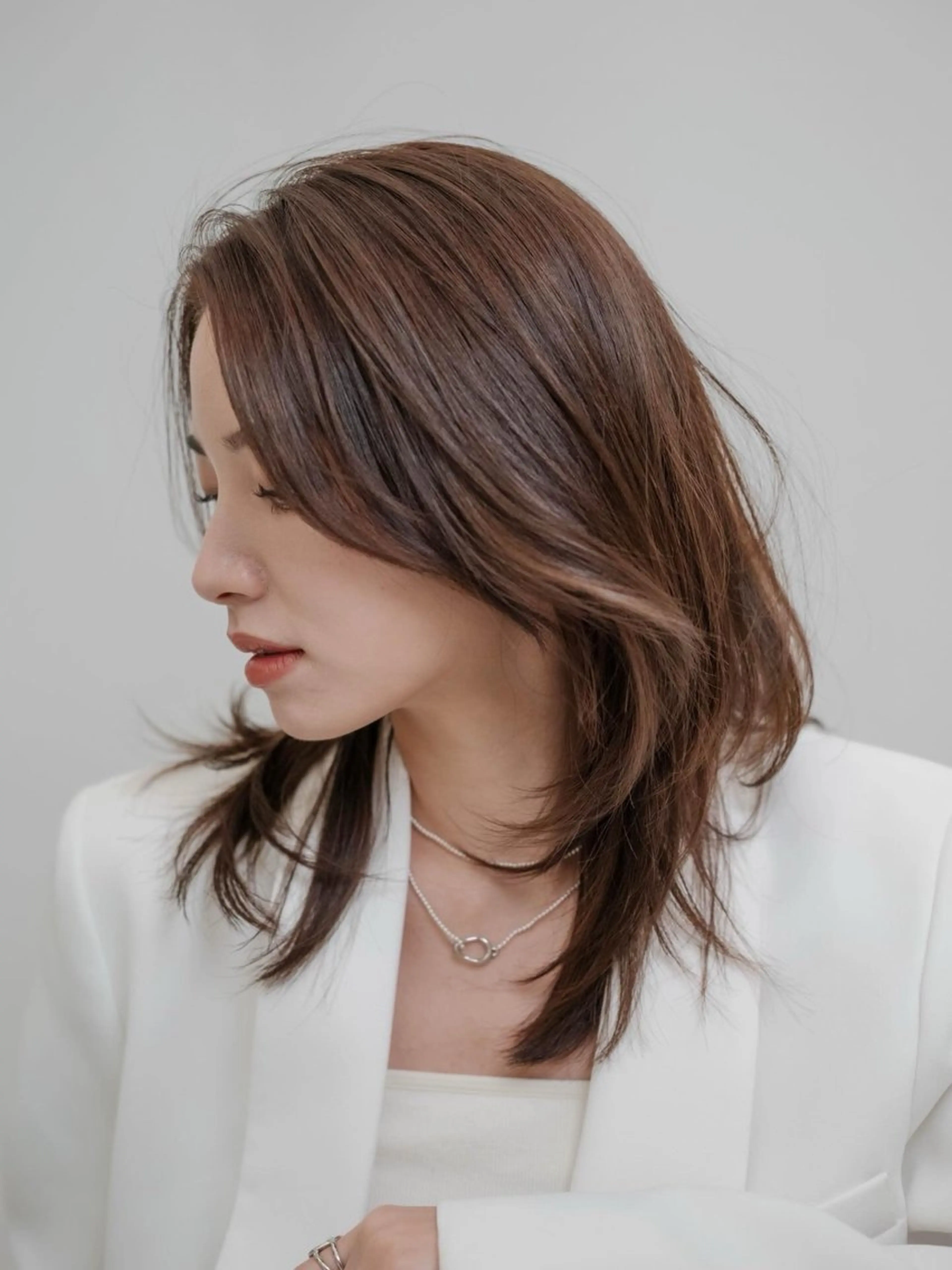 ミディアム ミディアムモデル 募集中/村上廉のヘアスタイル