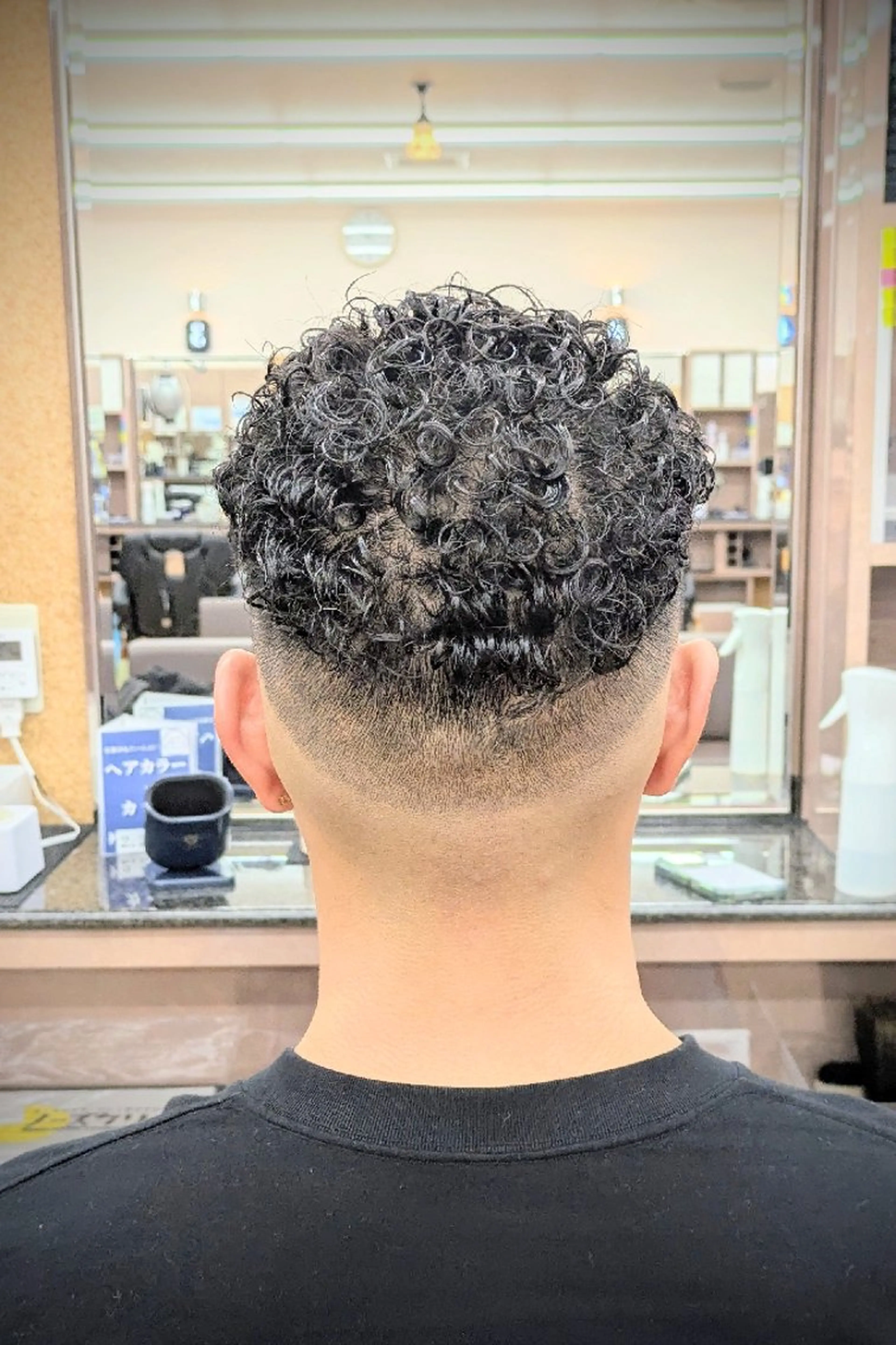 ショート パーマ 理容プラージュ燕三条 福井のヘアスタイル