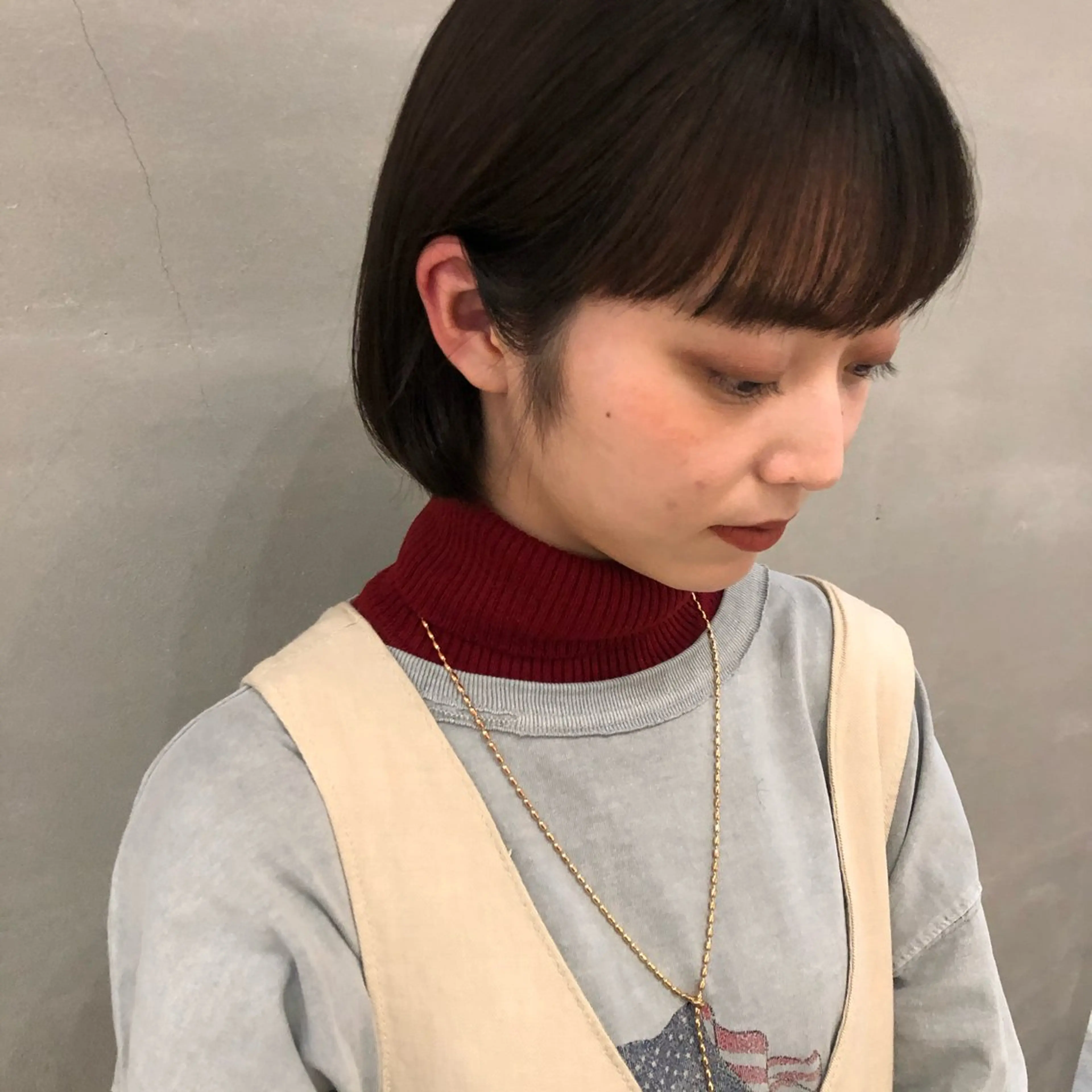 ショート ボブ 伊藤 由季のヘアスタイル