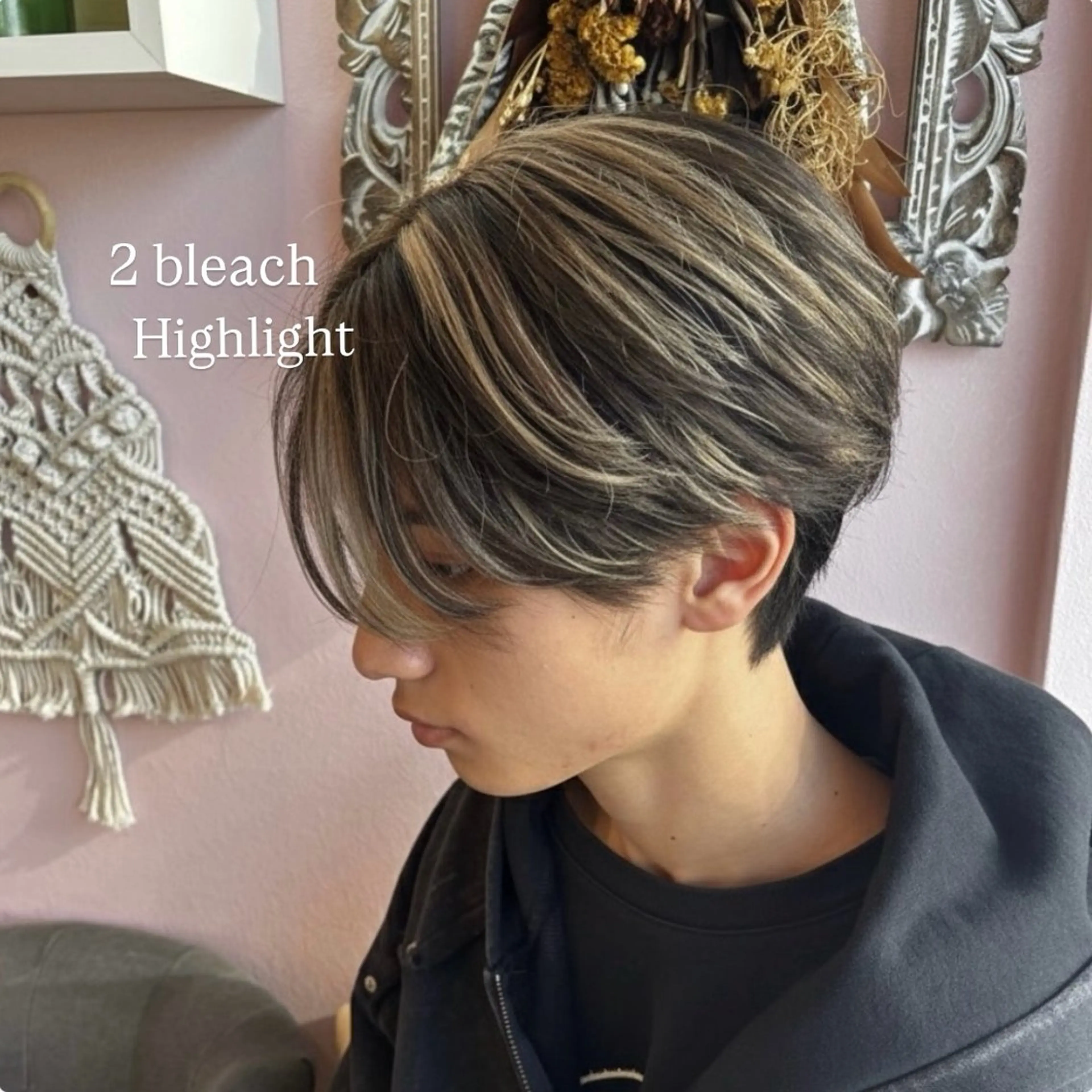 カラー メンズ 🌸奈那美🌸 韓国ヘア/透明感のヘアスタイル