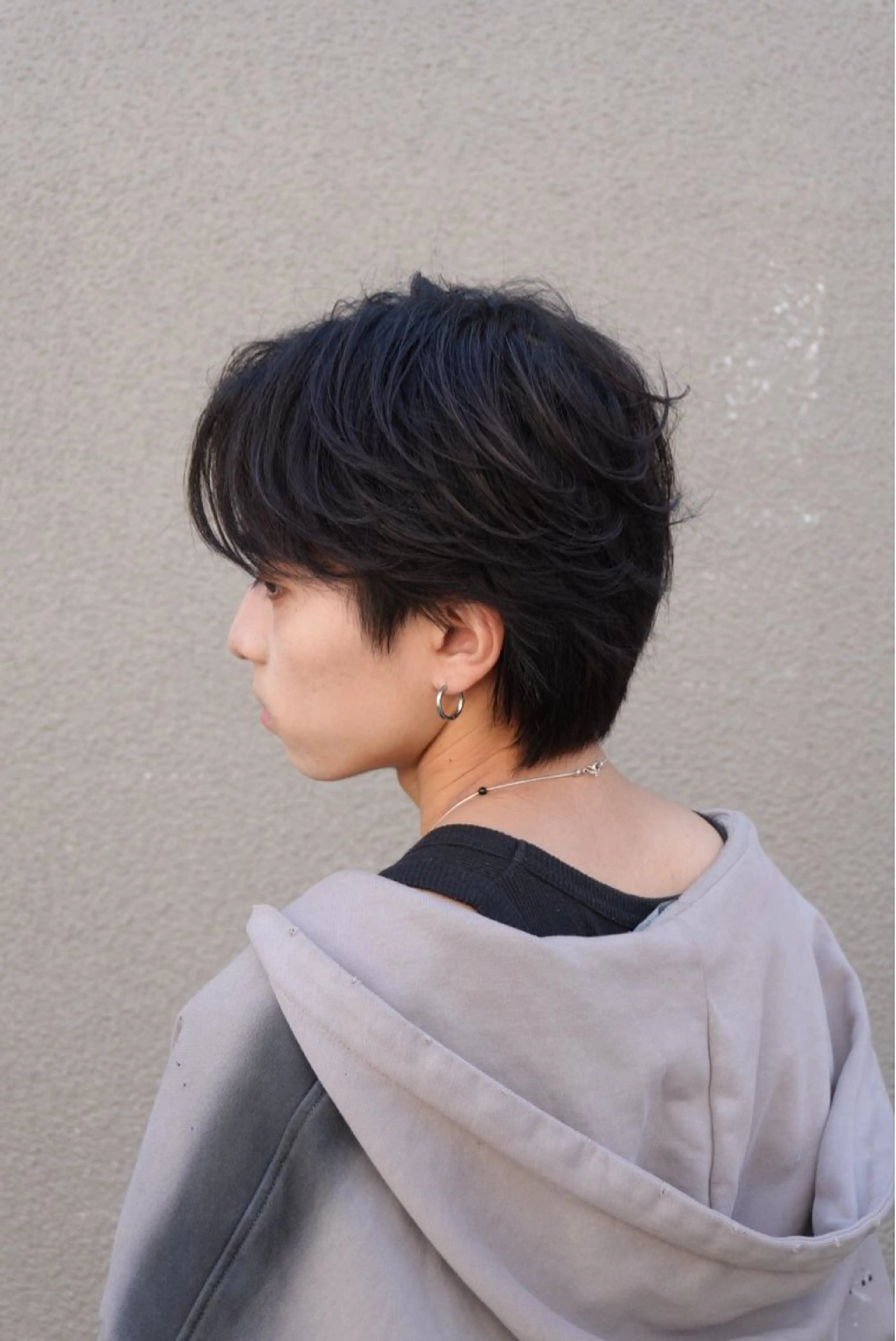 メンズ センターパート 福光 晴斗のヘアスタイル