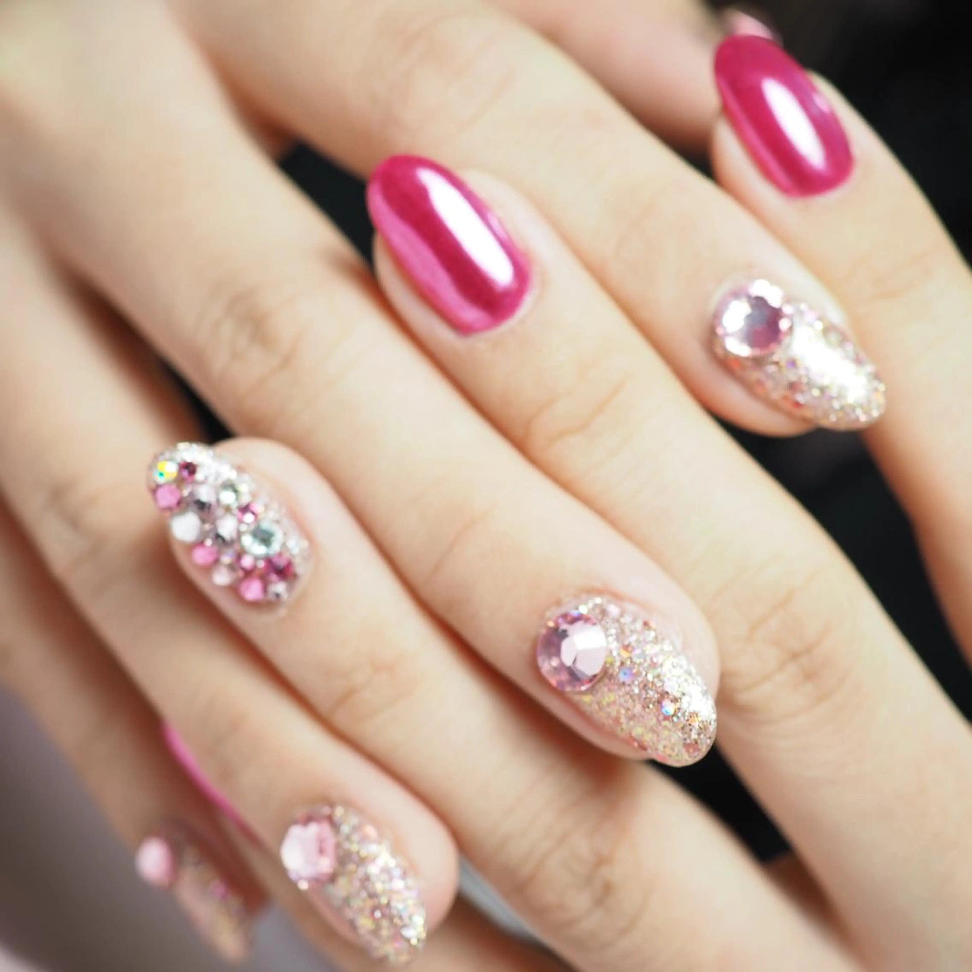 ネイル ハンドネイル 深爪を断らない スカルプ高評価店のネイルデザイン