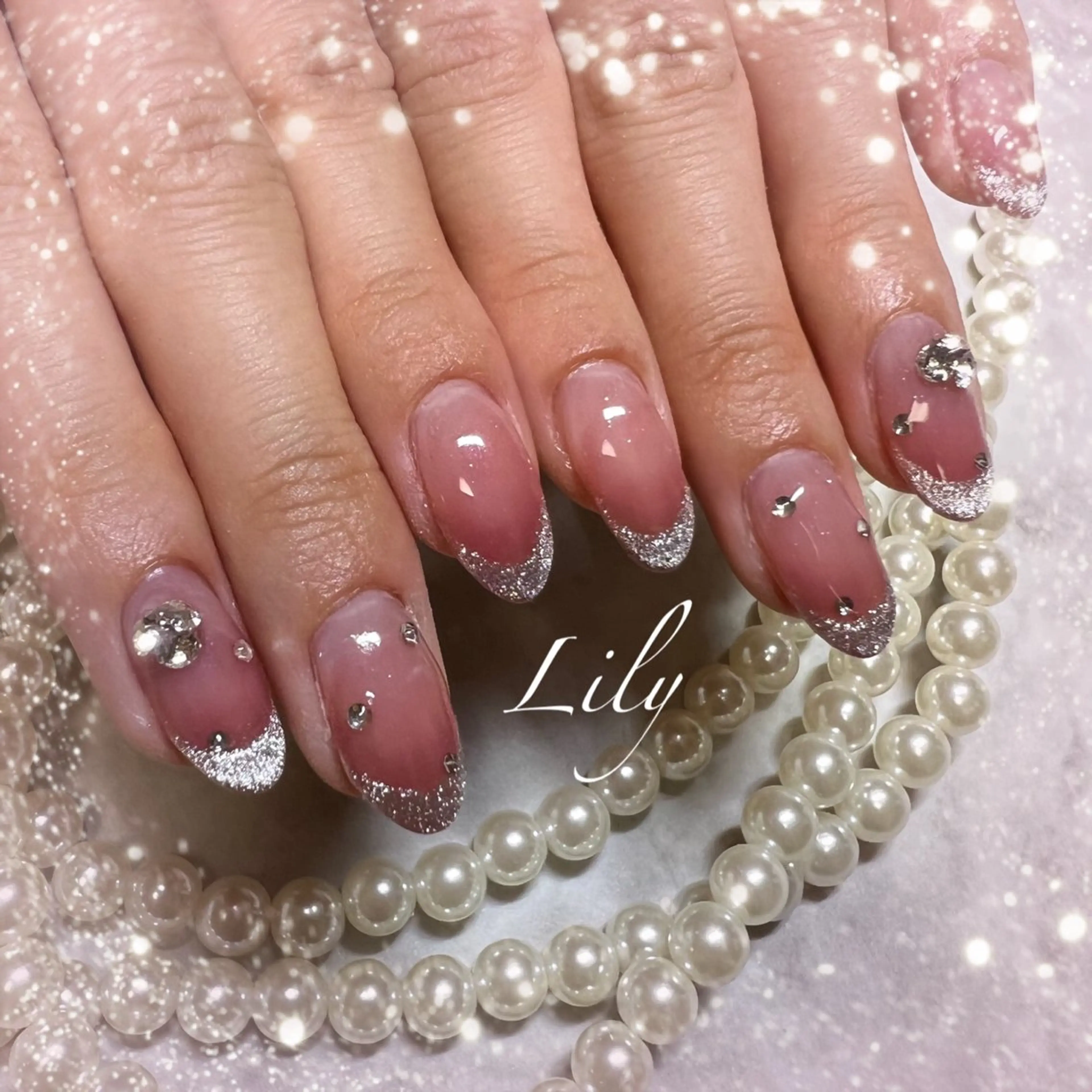 ネイル ハンドネイル Lily*nail 🌻Mii🌻のネイルデザイン