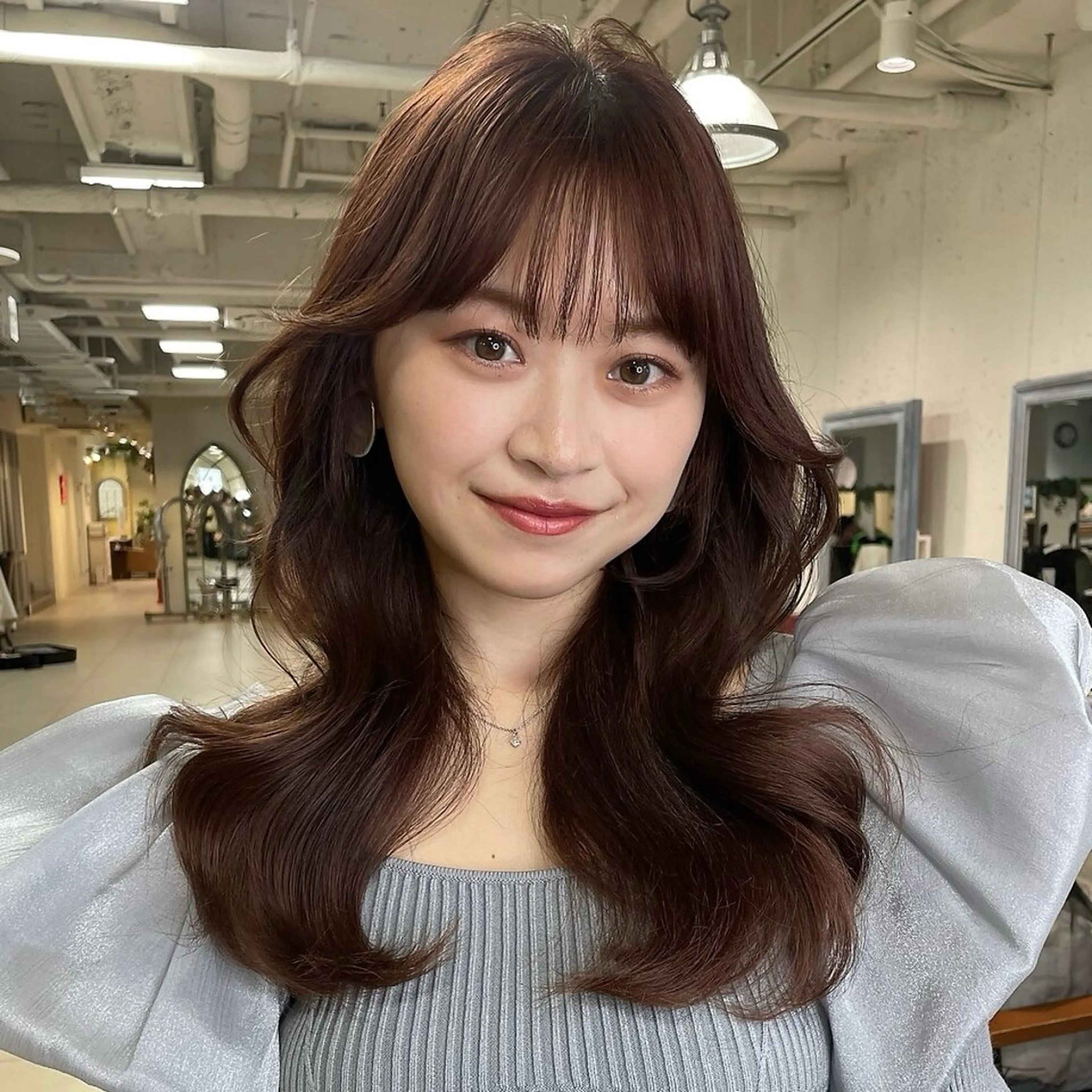 【韓国風🇰🇷】トレンド似合わせカット(シャンプー別)の写真