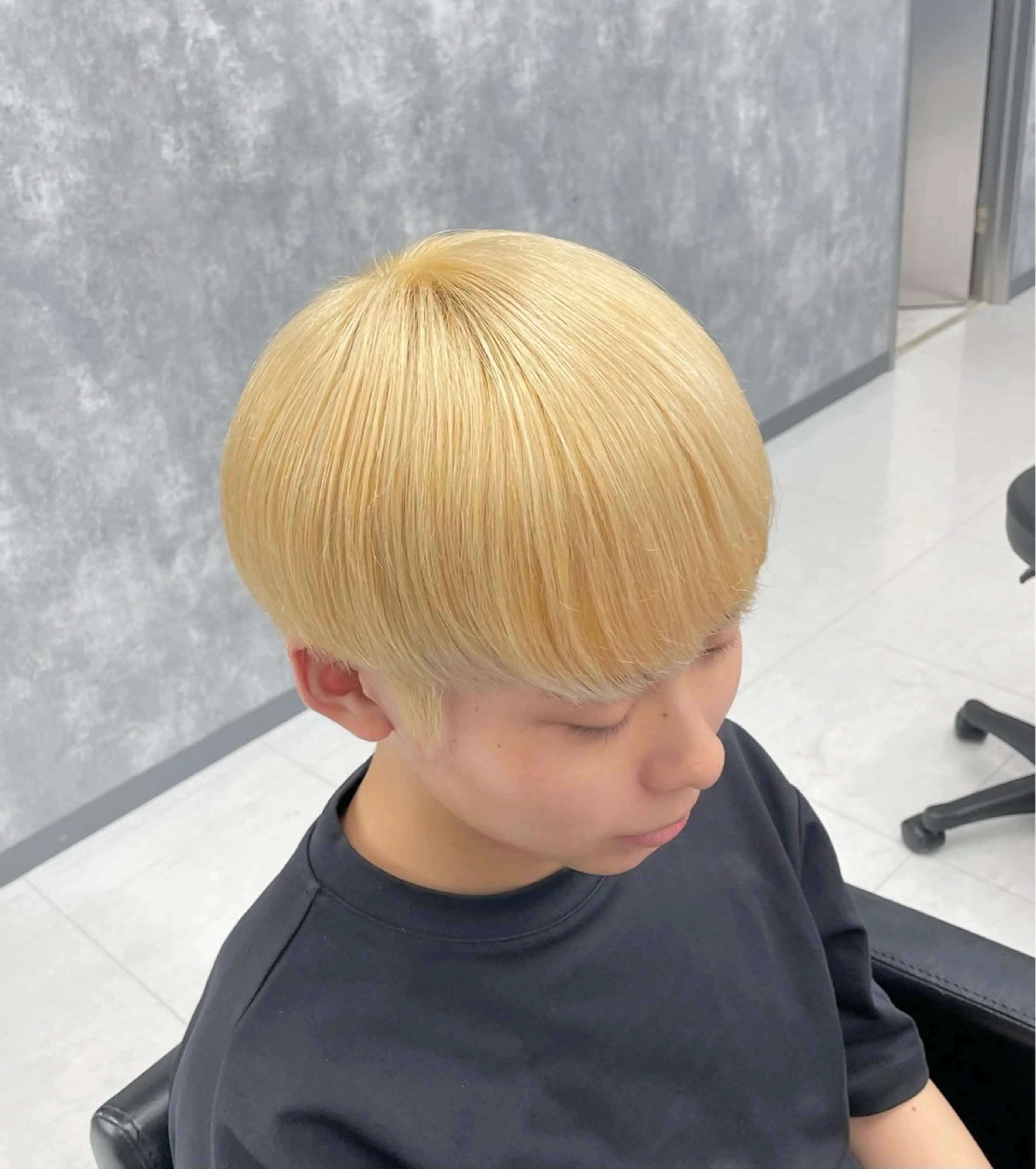 ショート カラー メンズ ʜᴀʀᴜᴋᴀ♱メンズ ウルフ/ブリーチのヘアスタイル