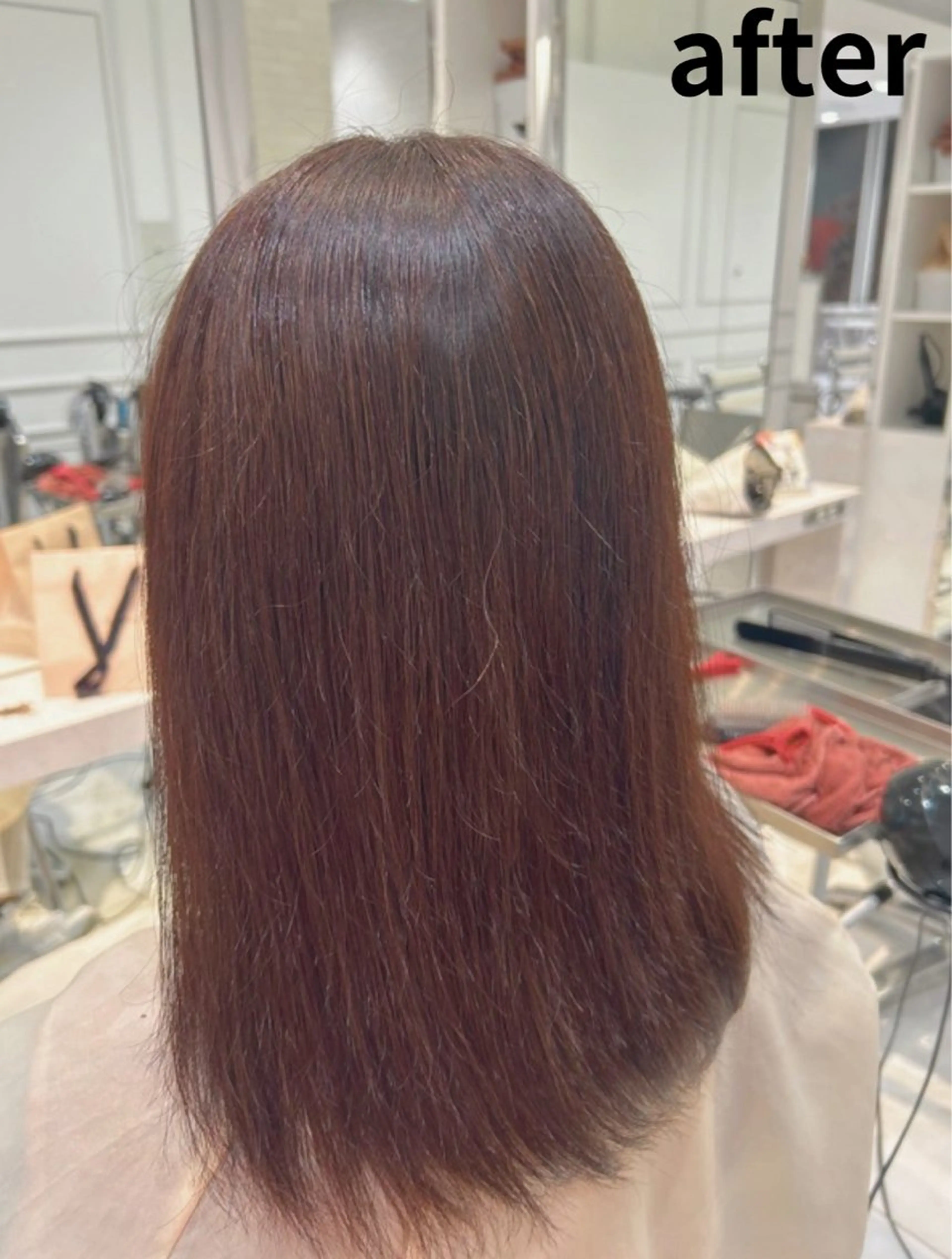 セミロング カラー スパイキーショート／ パーマ平松秀門のヘアスタイル