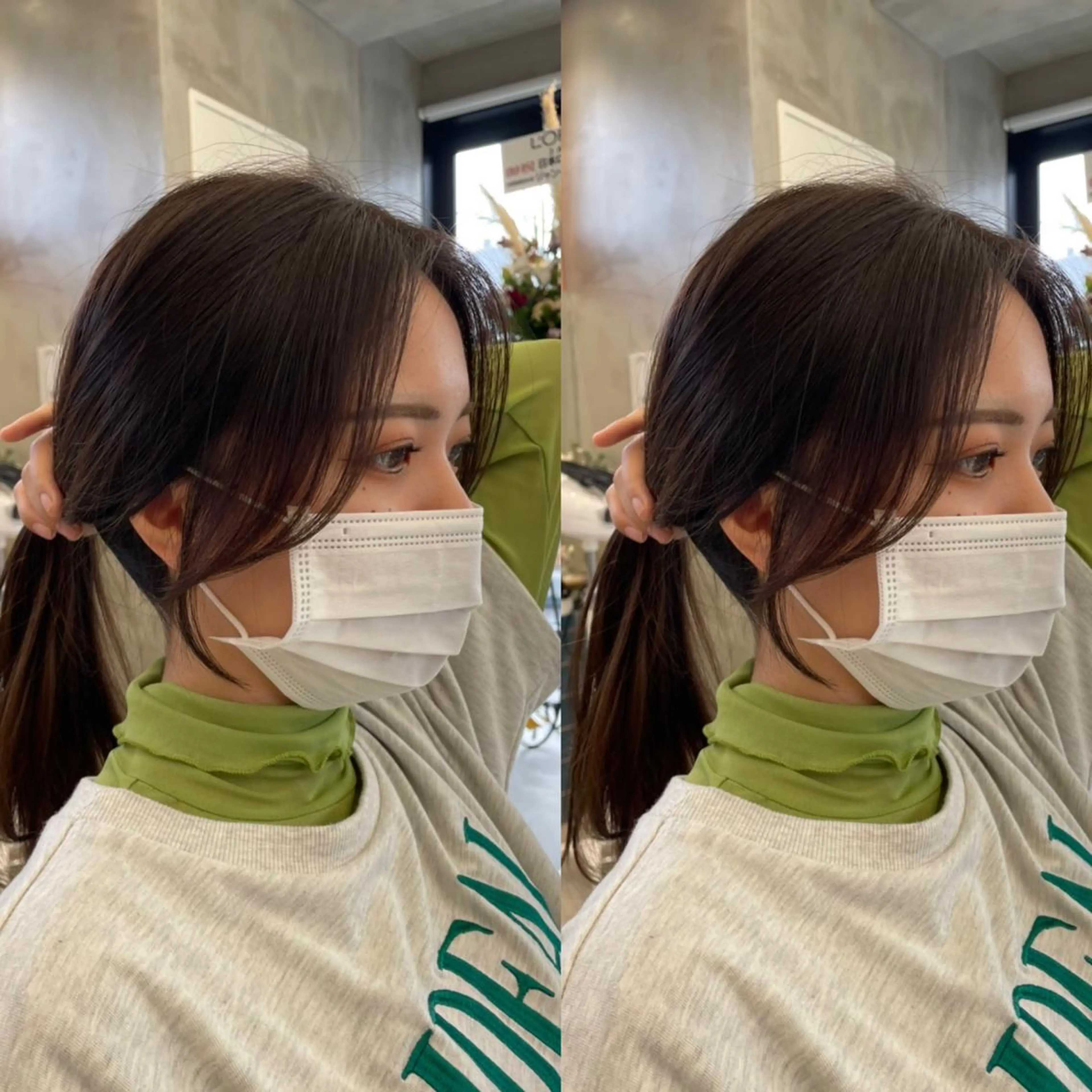 ロング カラー インナーカラー 顔周りカット 韓国風ヘア レイヤーカット 🍀小川大輔🍀 ボブ/ブリーチ🥇のヘアスタイル