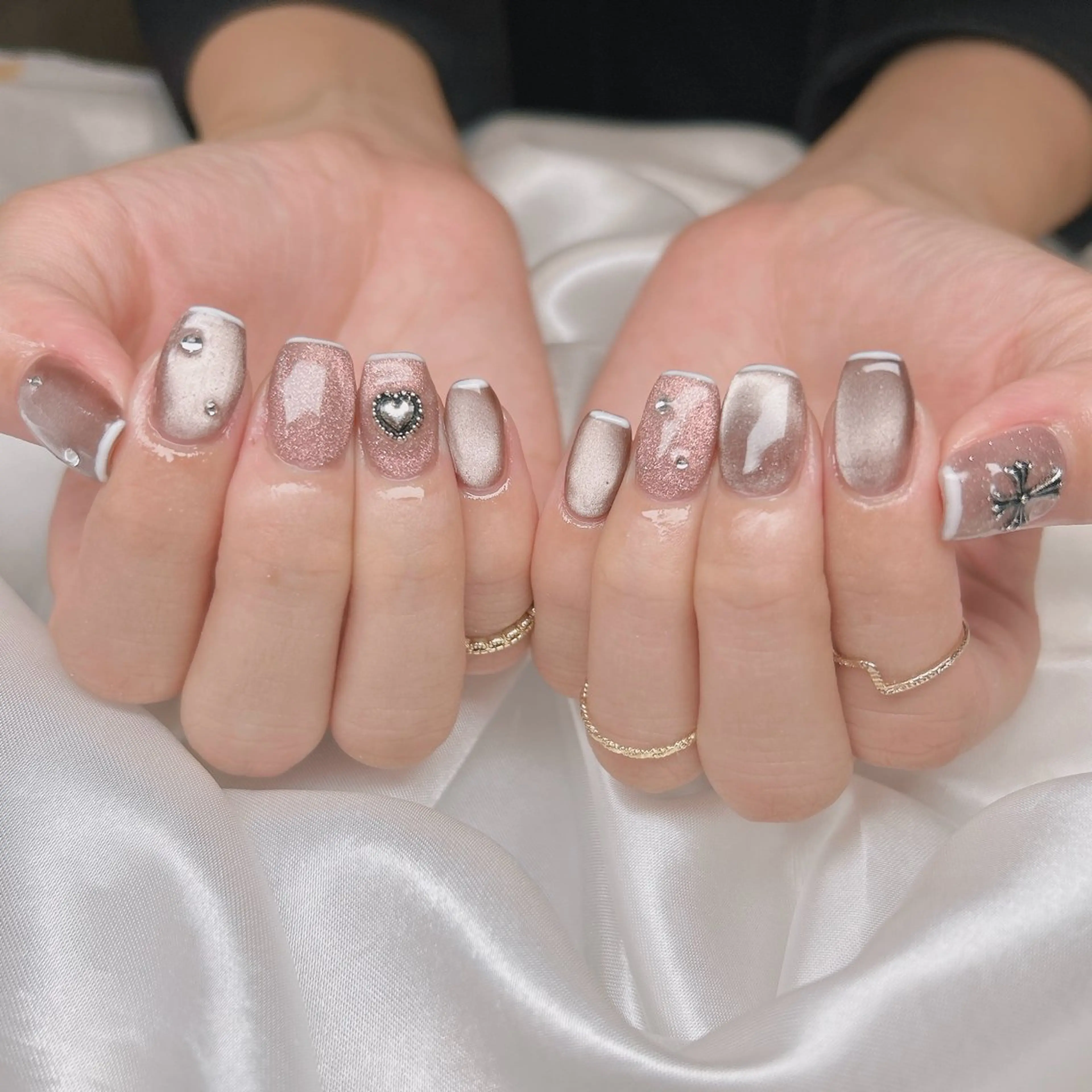 ネイル マグネットネイル ハンドネイル junna 金山.東別院.上前津のネイルデザイン