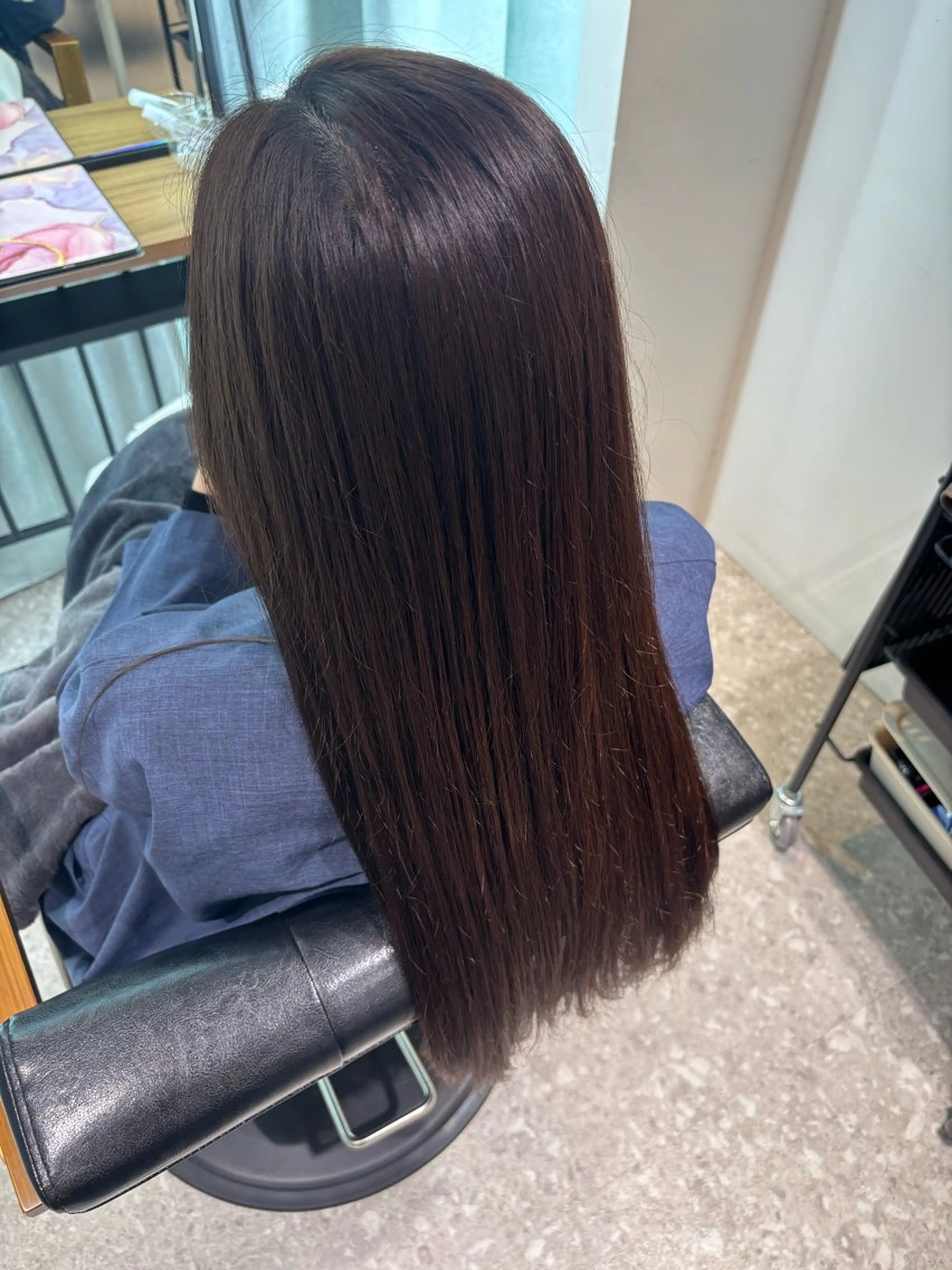 ロング 🌱大森柚紀🐇 うる艶髪🫧のヘアスタイル