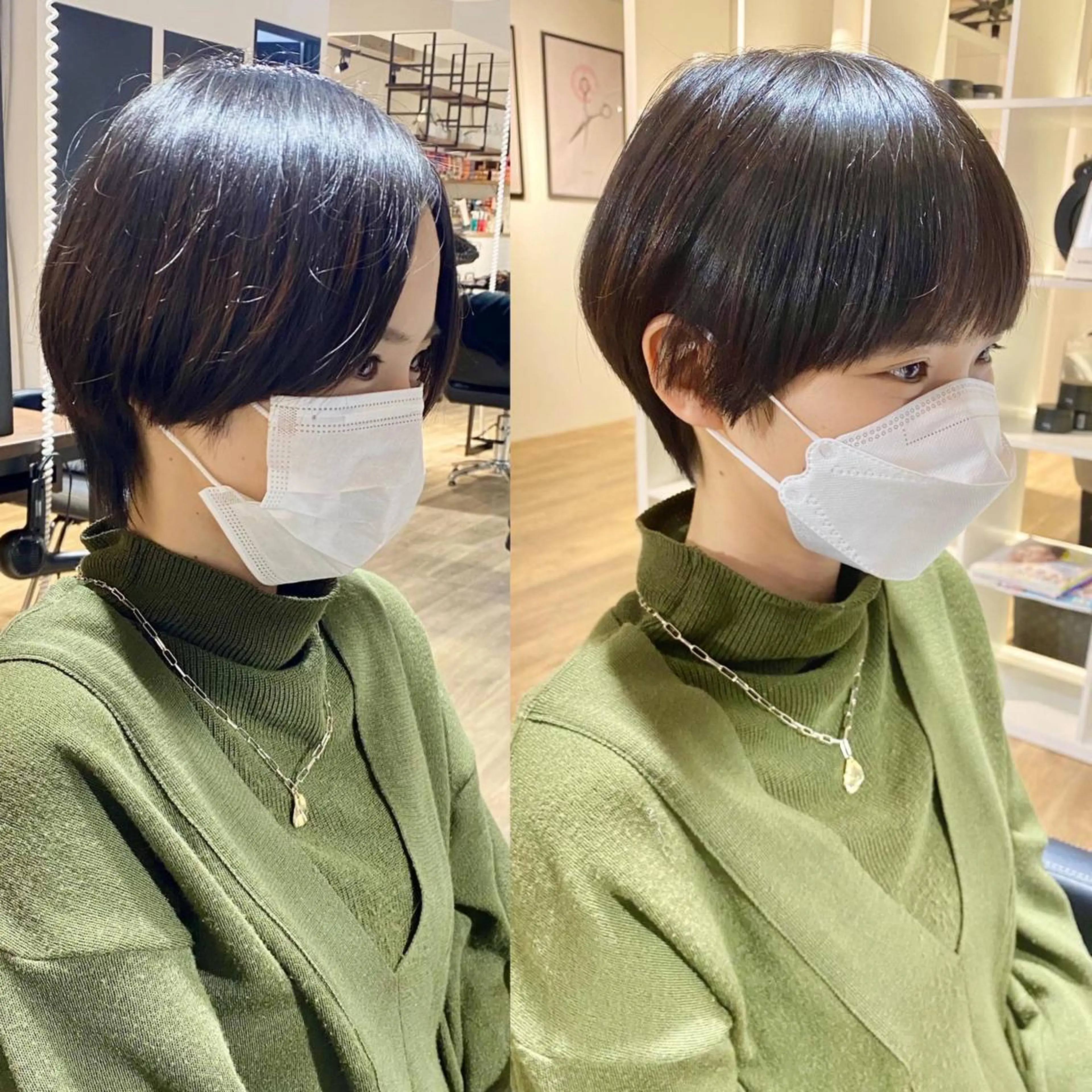 ショート 絹髪質感TR💫 レイヤーカット/熊澤のヘアスタイル