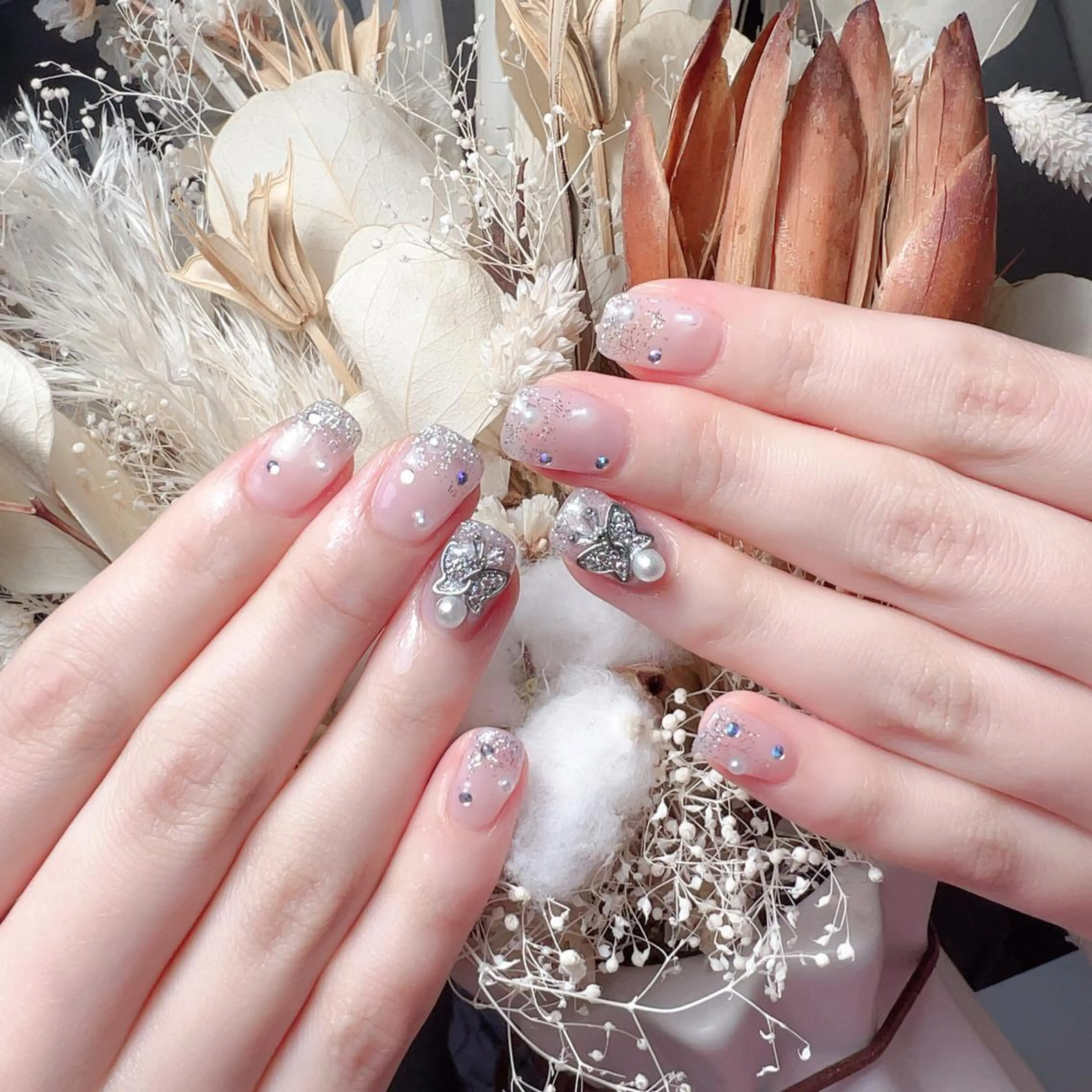 ネイル M🌷nail 長さだし専門店のネイルデザイン