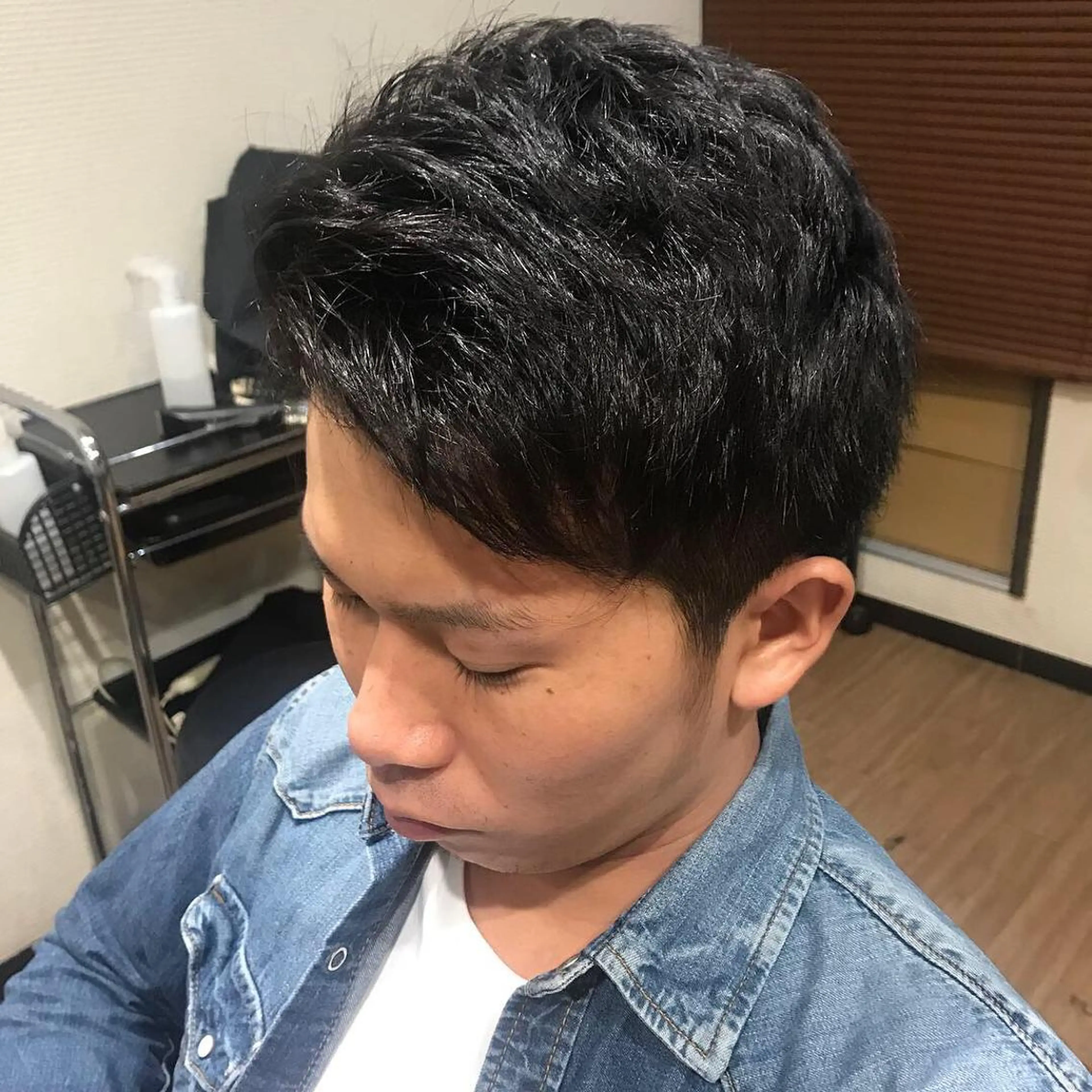 メンズ 片山 霞のヘアスタイル