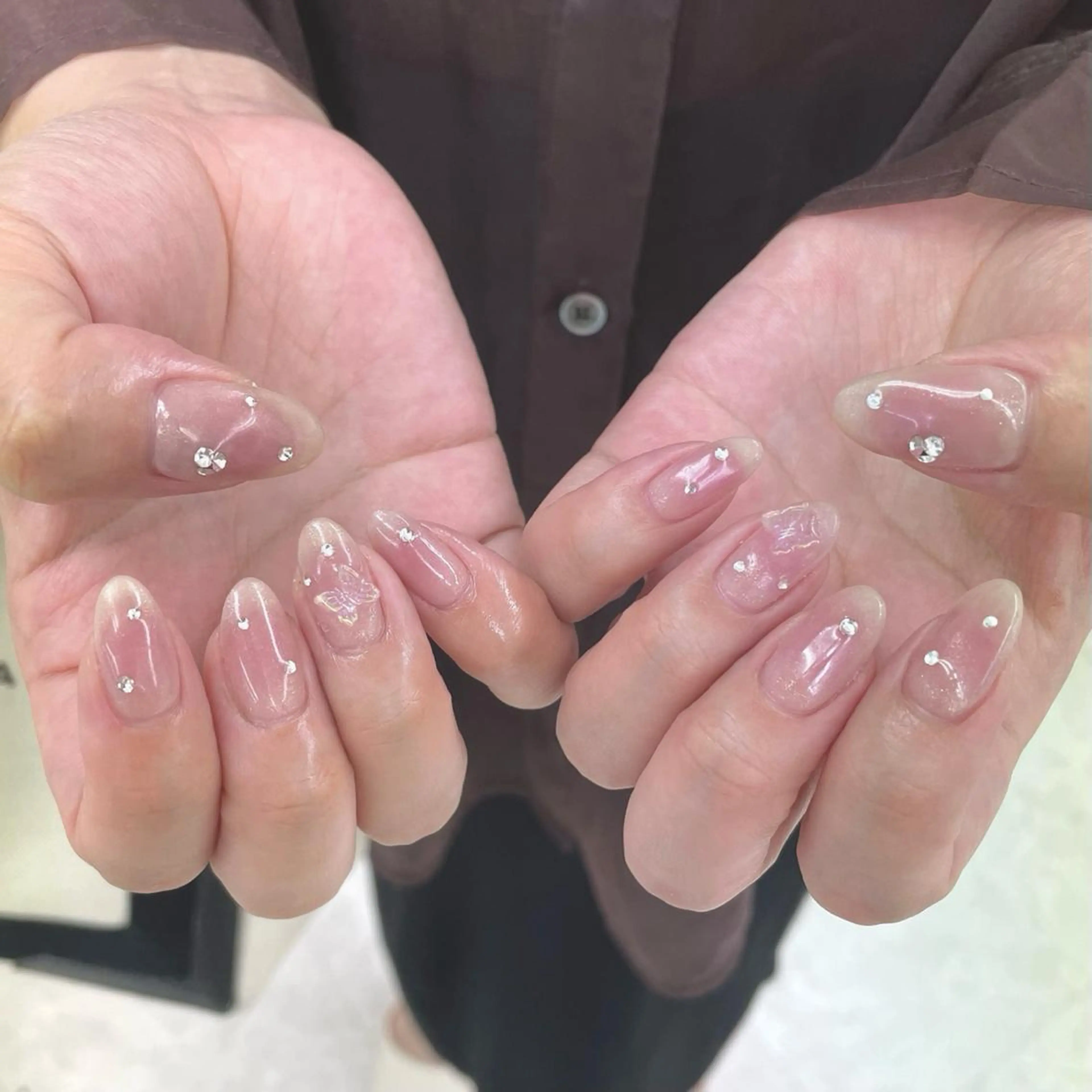 オフ込み💅長さだし10本⭐️デザインし放題の写真