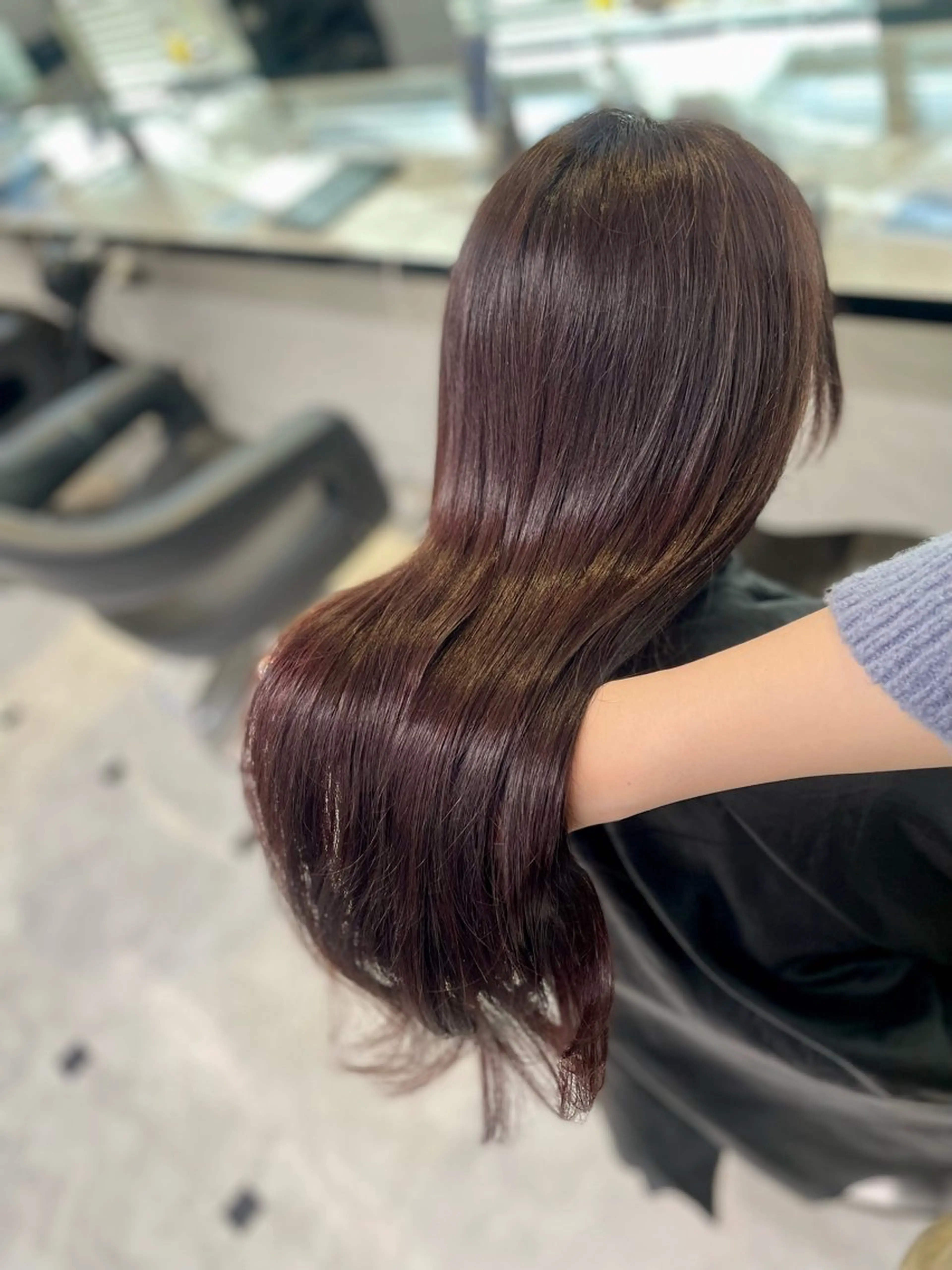 セミロング トリートメント うる艶トレンドヘア 🕊️上野BABYのヘアスタイル