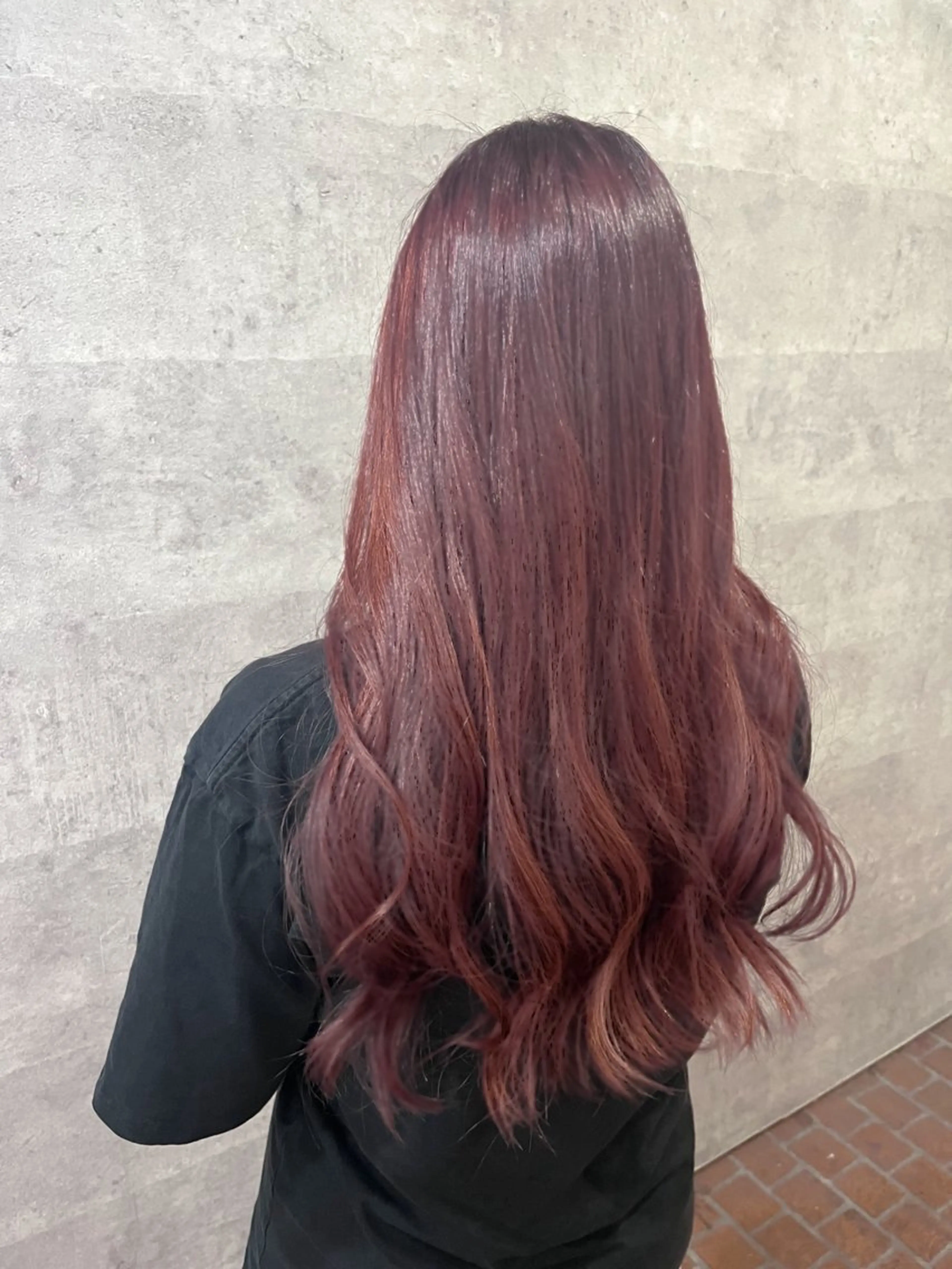 ロング ヘアカラー Grow by NYNY 田代 紀恵のヘアスタイル