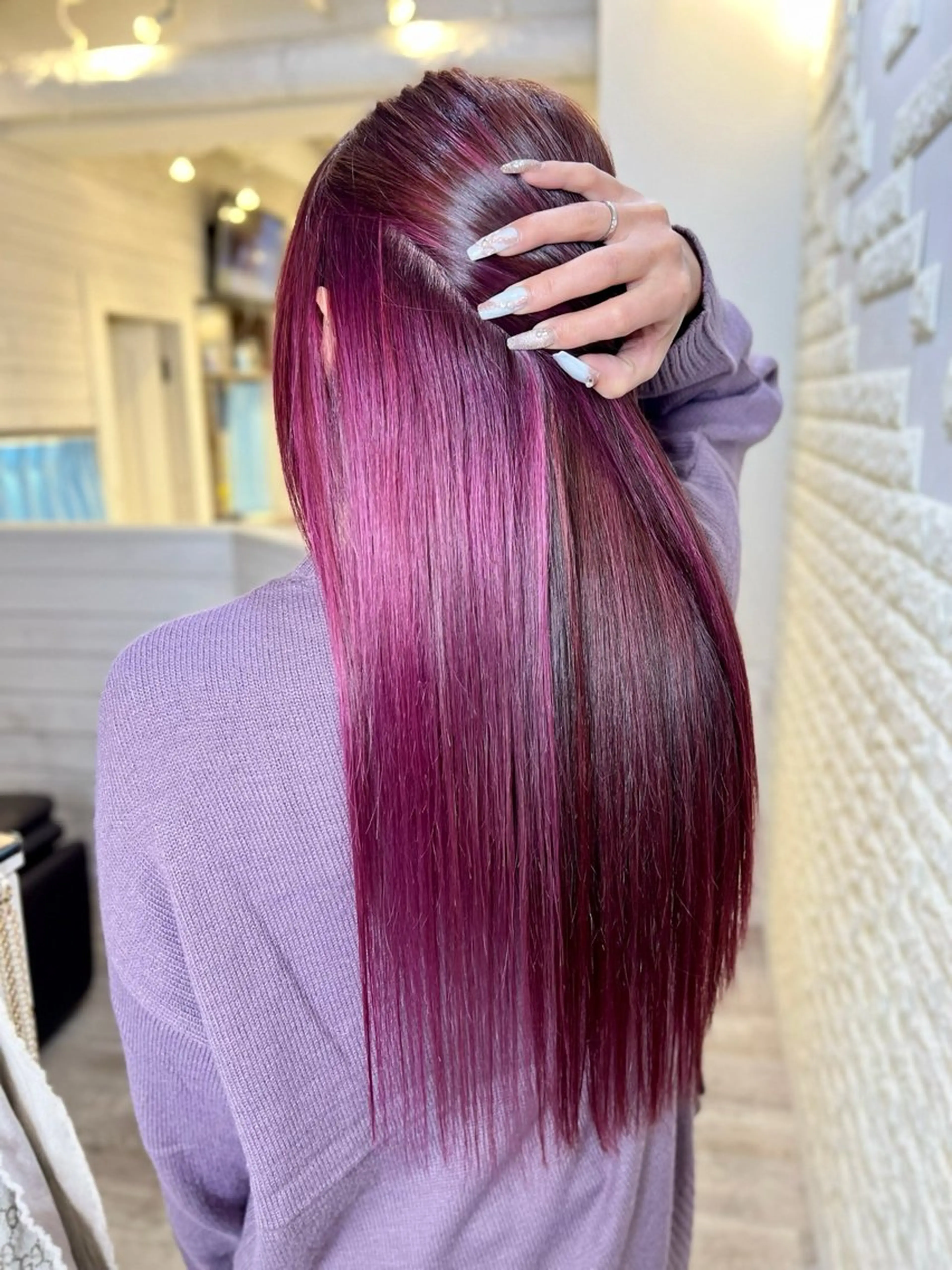 ロング 次世代シールエクステ 錦糸町 小泉 朋之のヘアスタイル