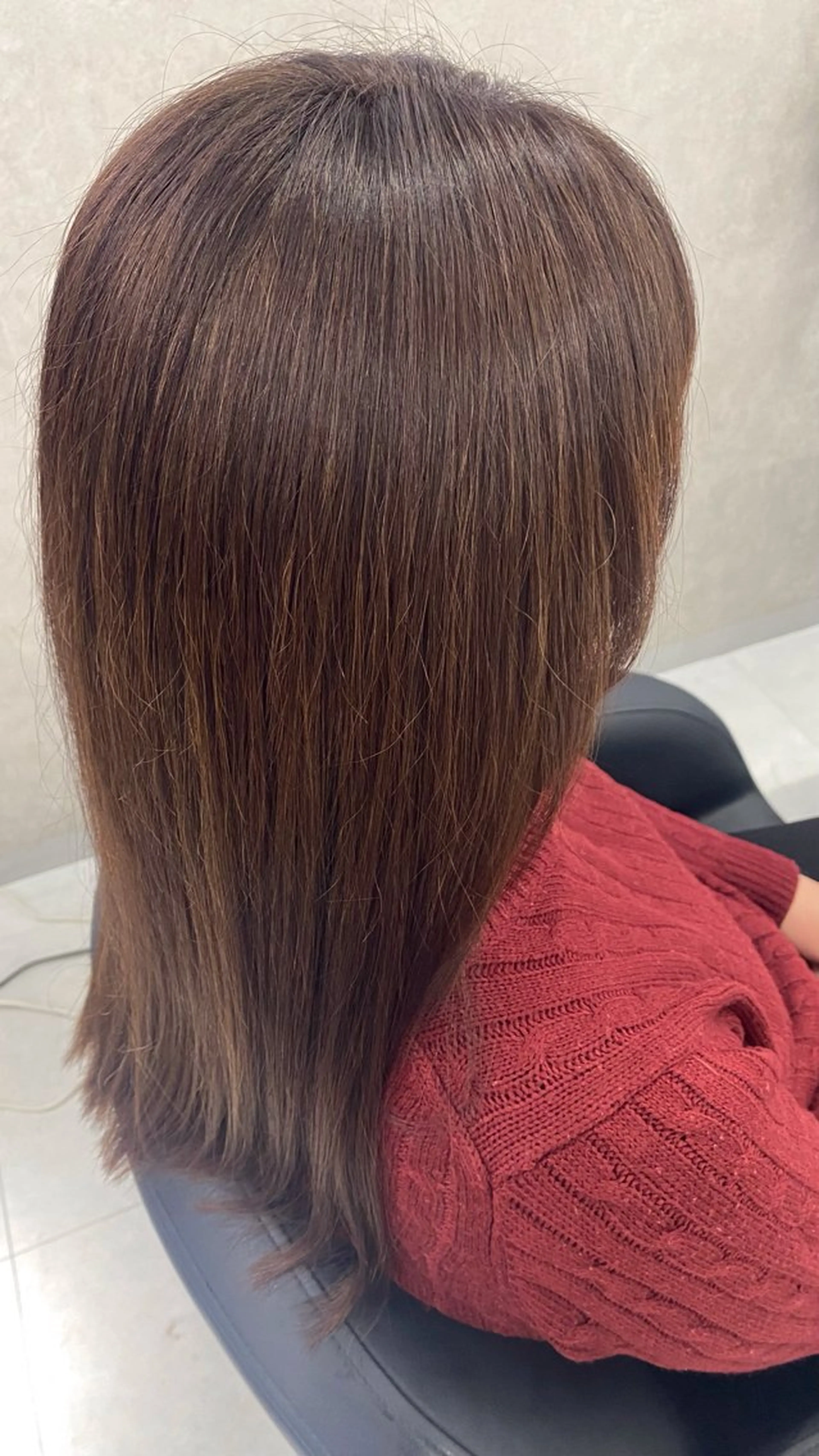 ミディアム カラー ブラウンカラー ヘアカラー 森田 結吾のヘアスタイル