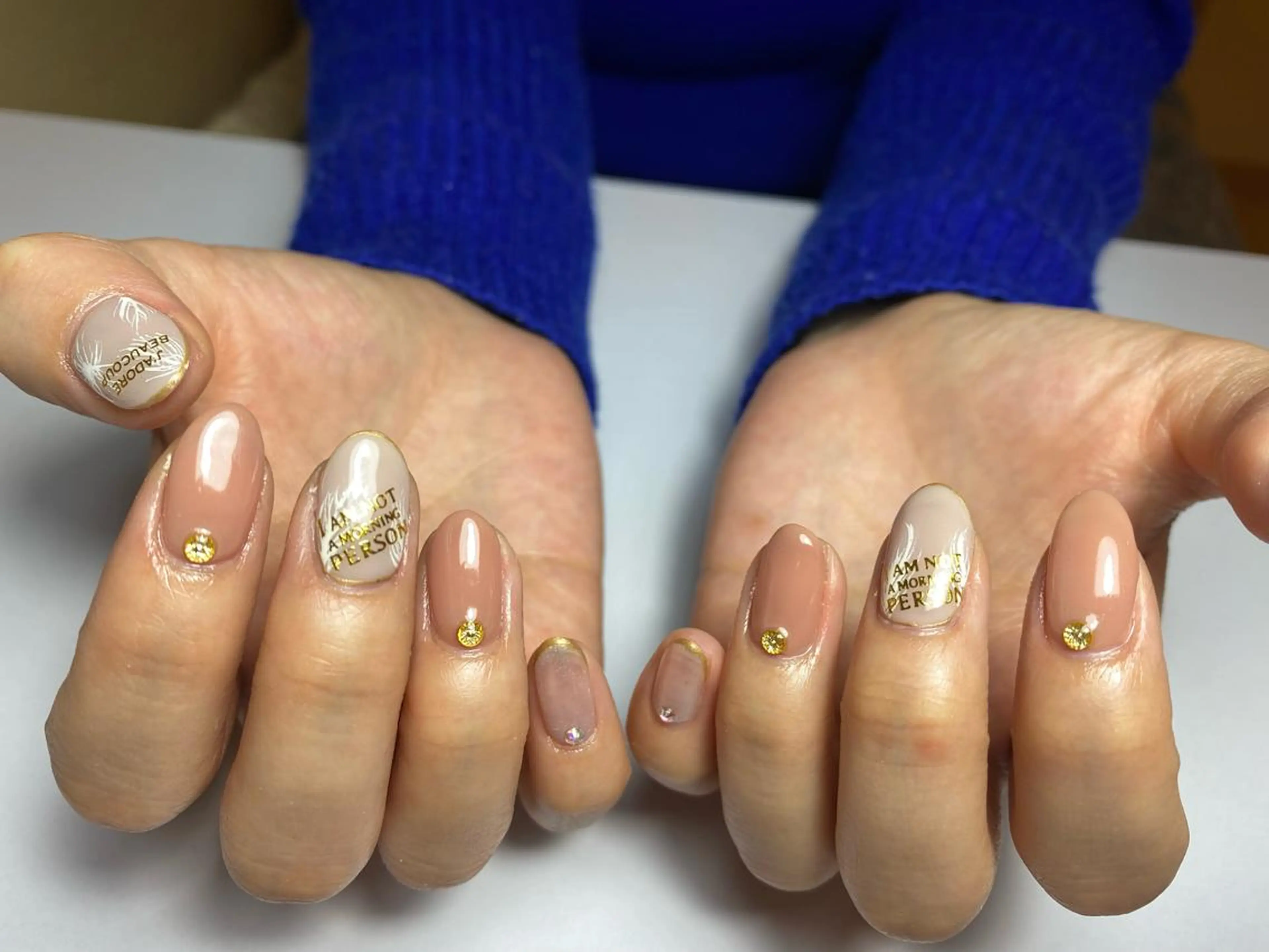 ミディアム shandy nailのネイルデザイン