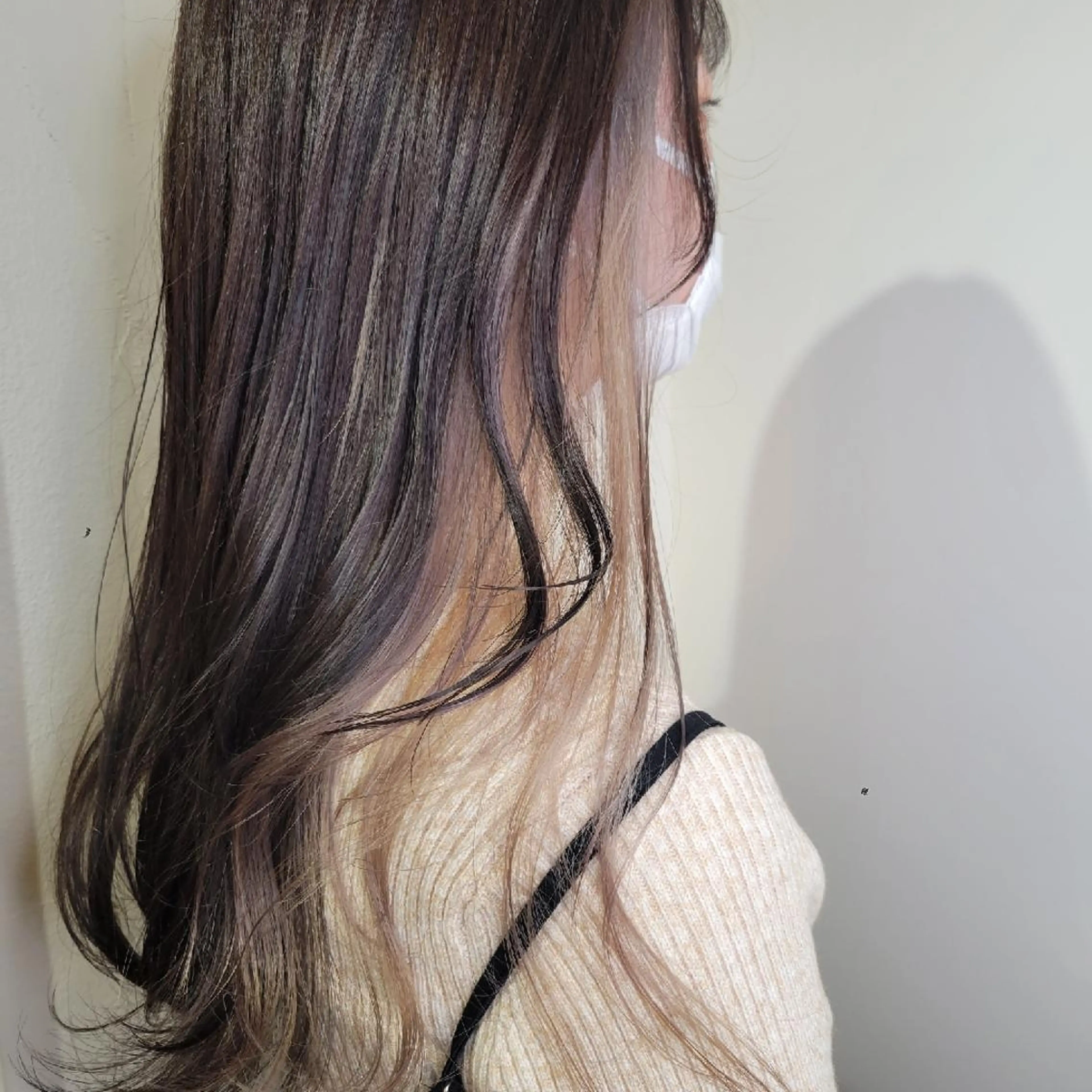 ロング カット ヘアカラー トリートメント 🇰🇷透明感×ハイ トーン🌟tomoのヘアスタイル