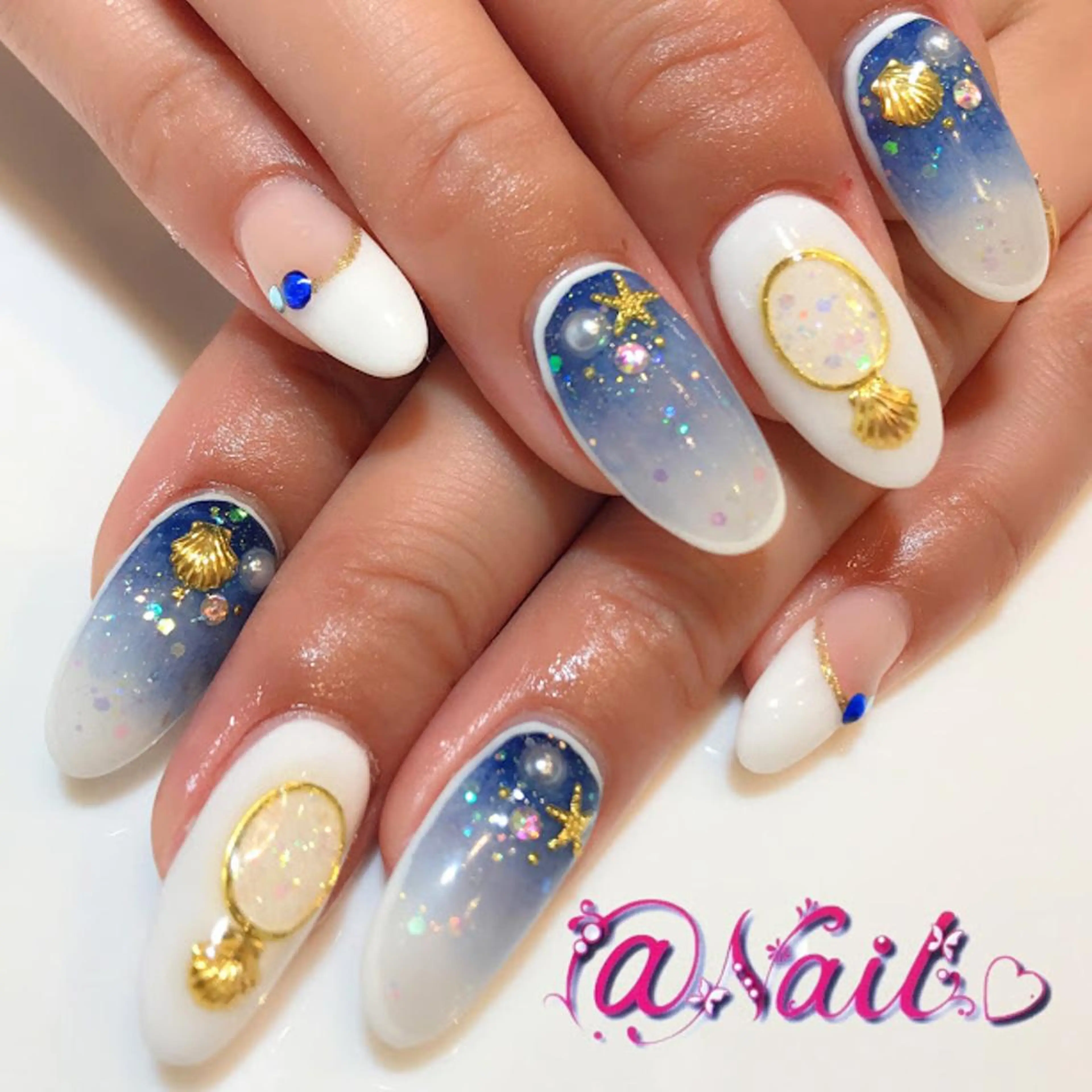 ネイル 小尾 栞のネイルデザイン