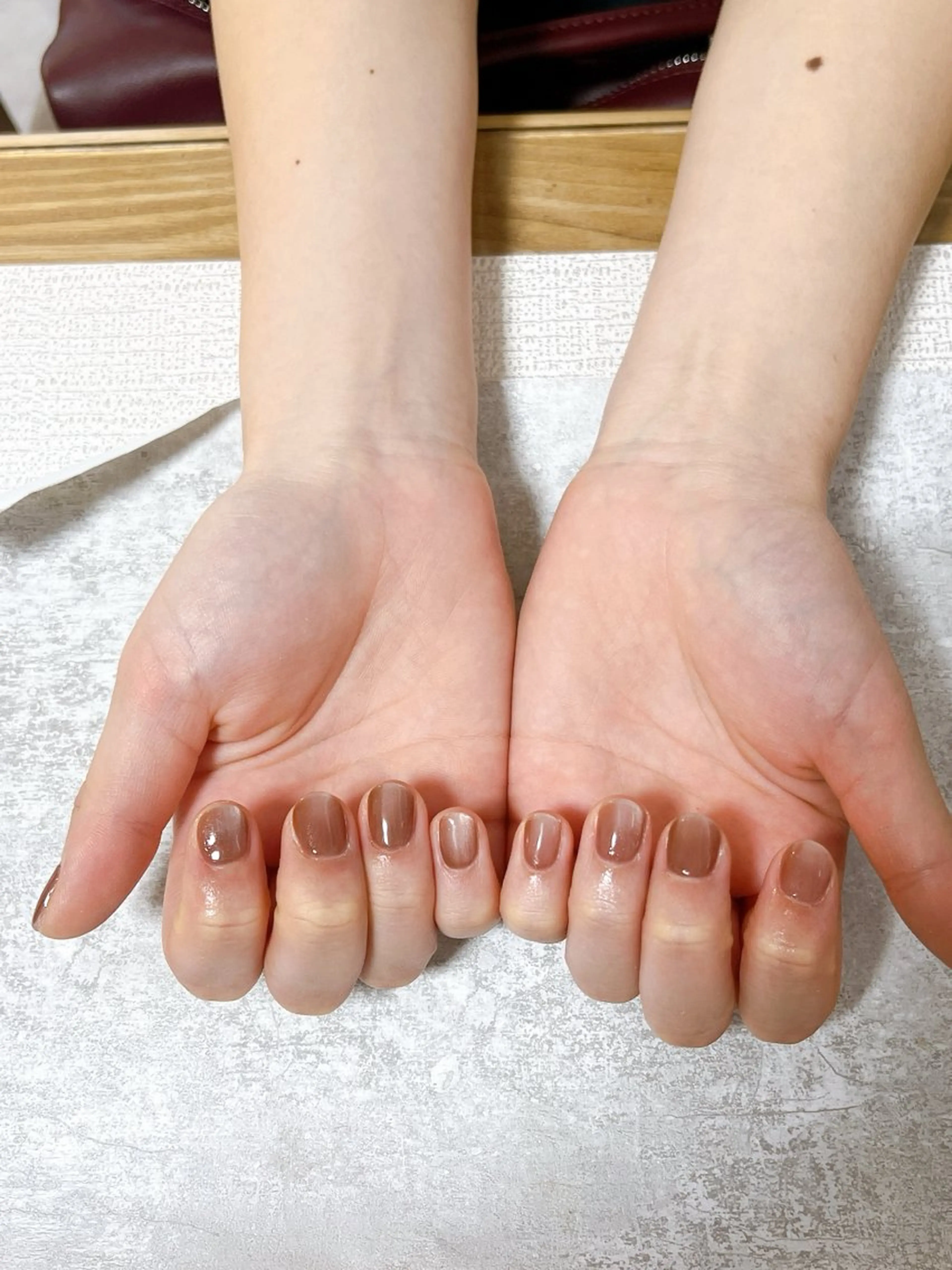 ネイル オーロラネイル フットネイル フレンチネイル ジェルネイル ハート ハンドネイル mogunail &blowのネイルデザイン