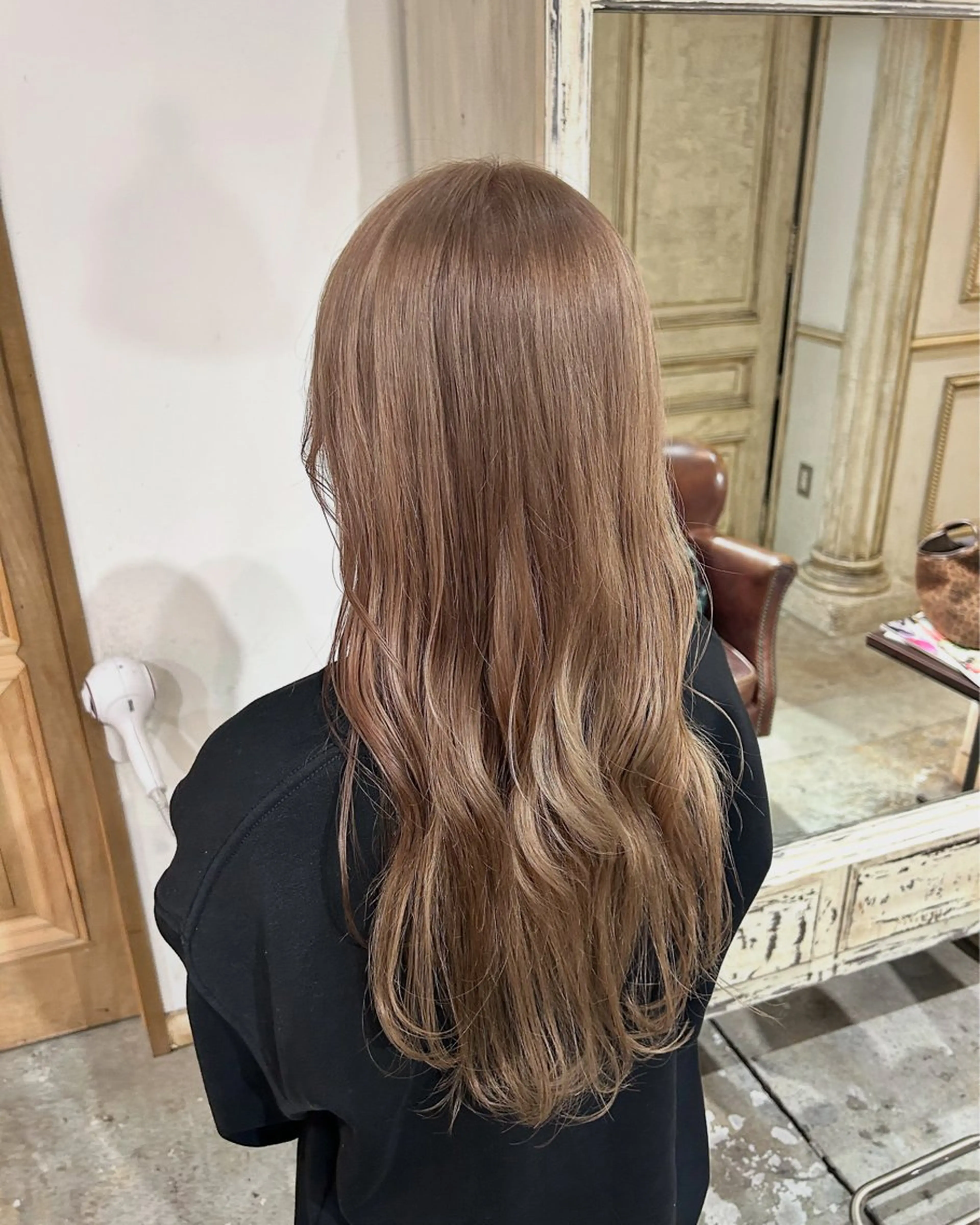 ロング 樋富 優香のヘアスタイル