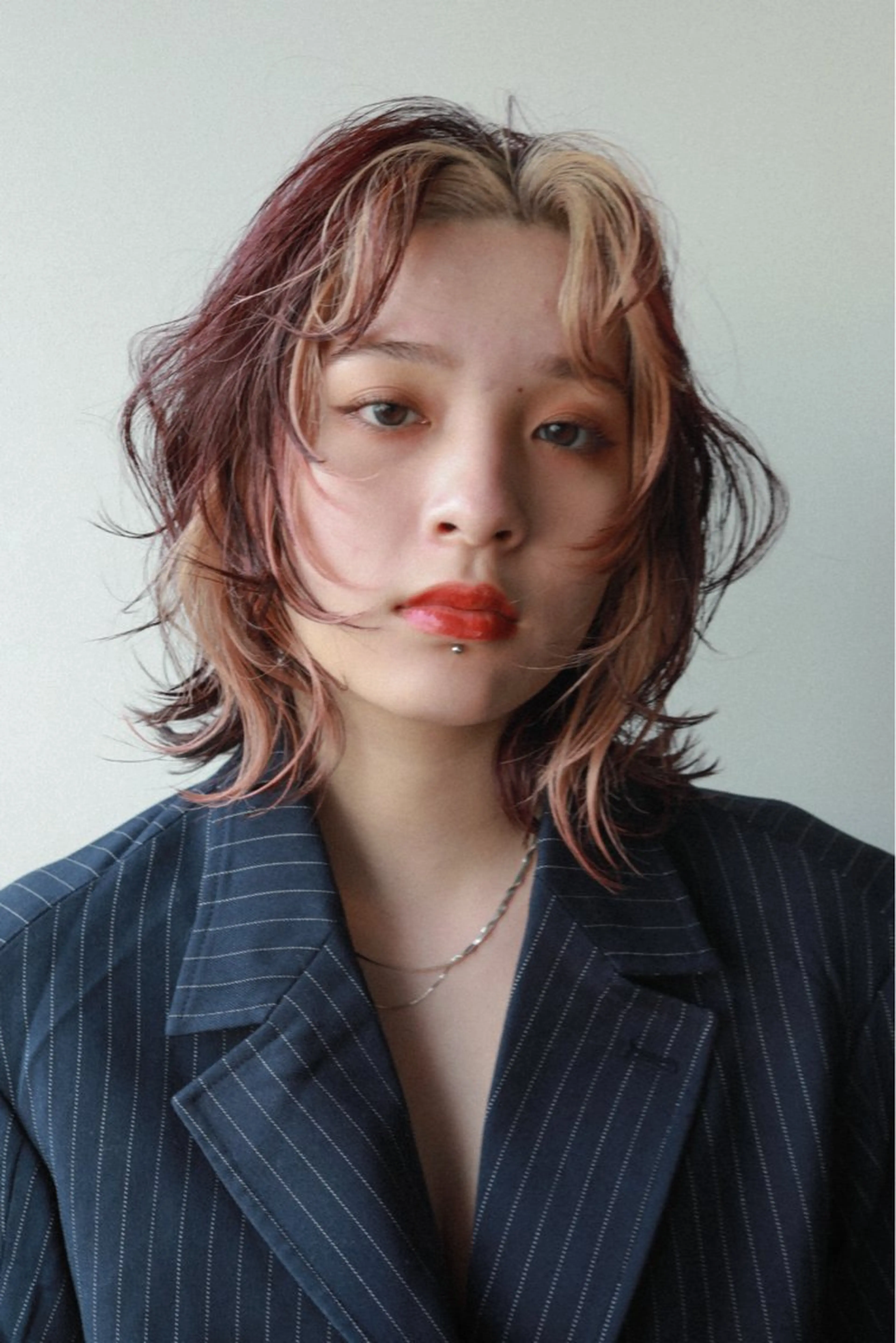 ミディアム ヘアカラー Terve. 水野 菜々香のヘアスタイル