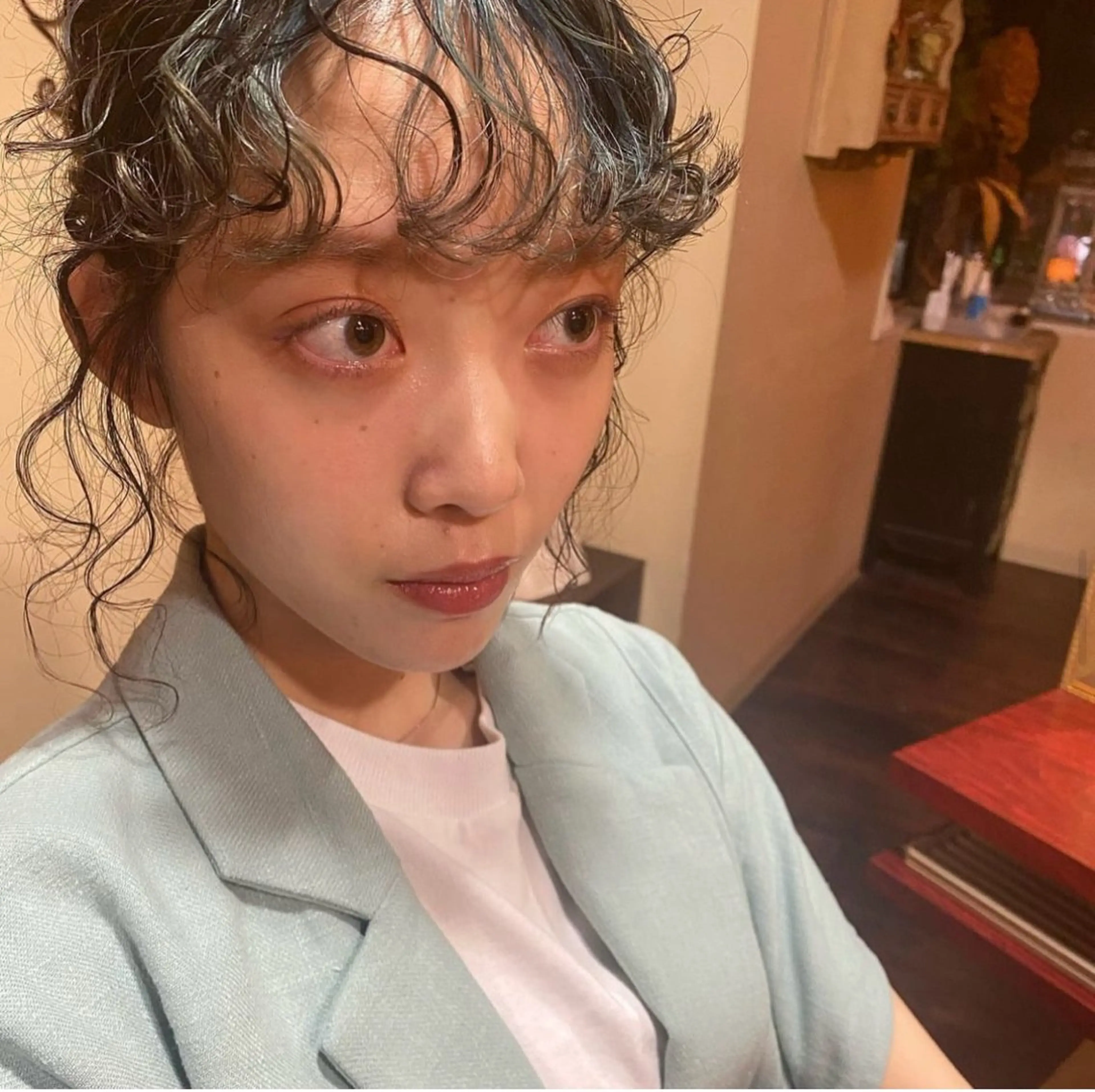 U25ニュアンスパーマスタイルの写真