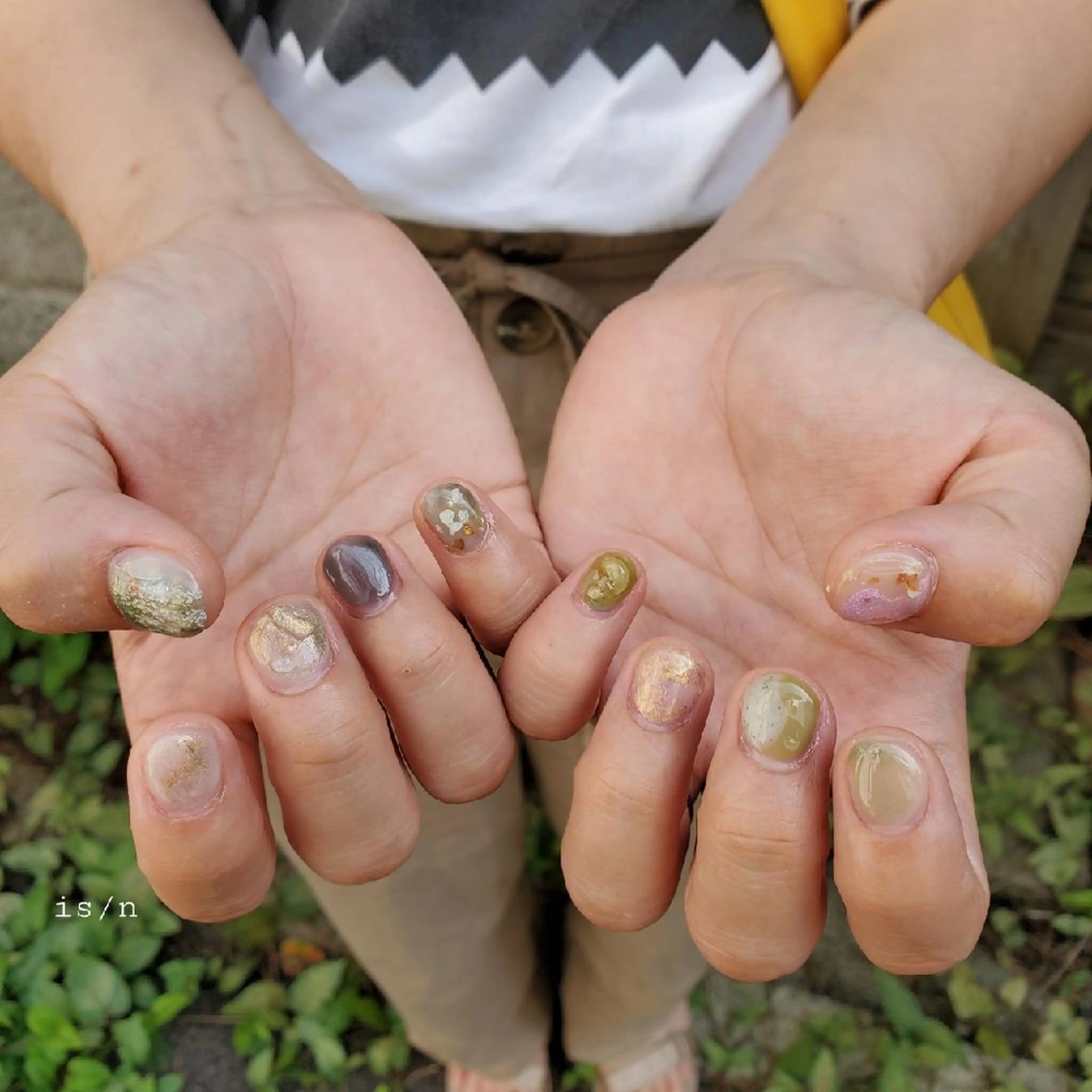 ネイル ハンドネイル 店長 佐藤のネイルデザイン