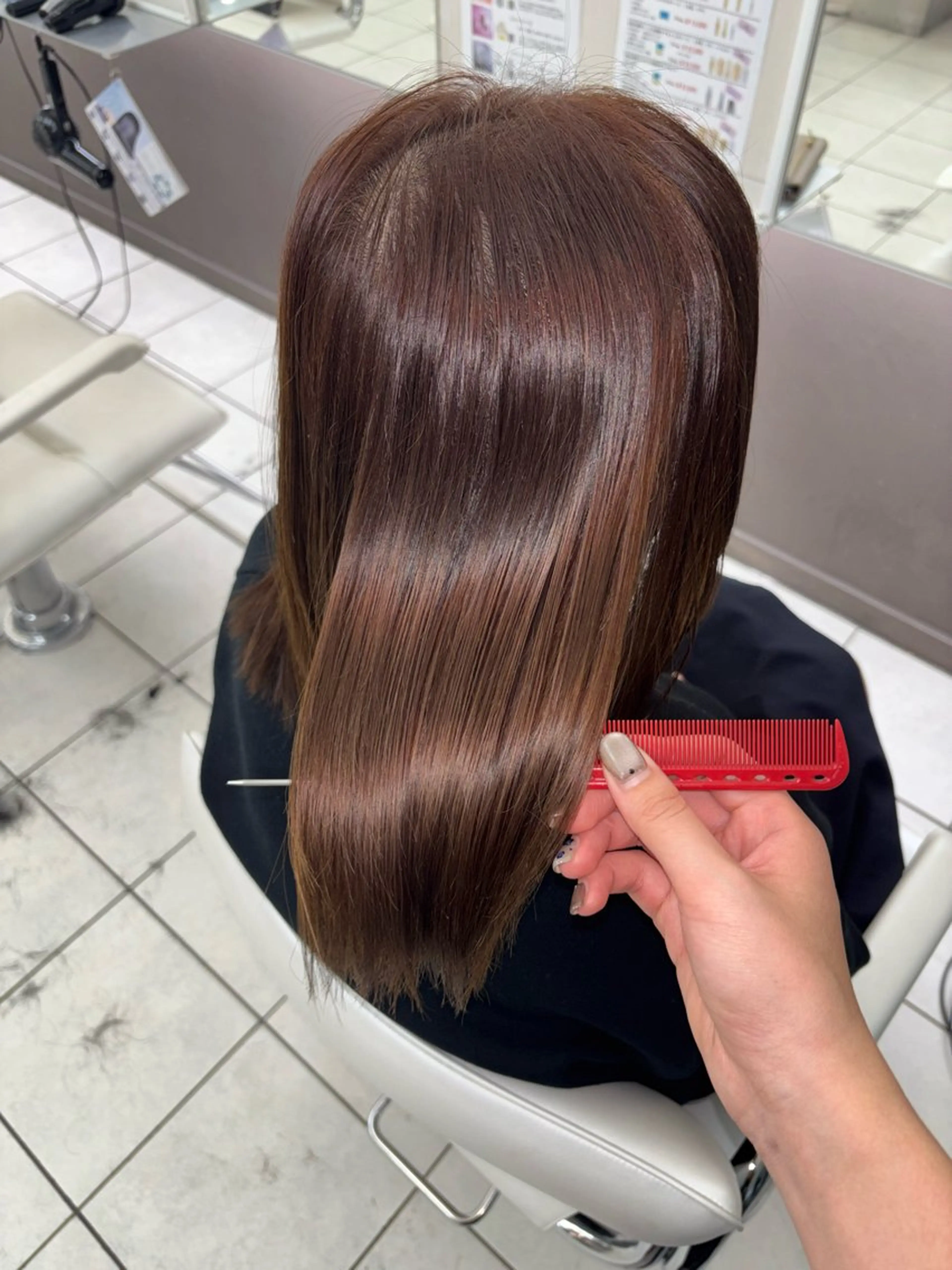 カット 🌟美髪縮毛矯正🌟 吉田早弥のヘアスタイル