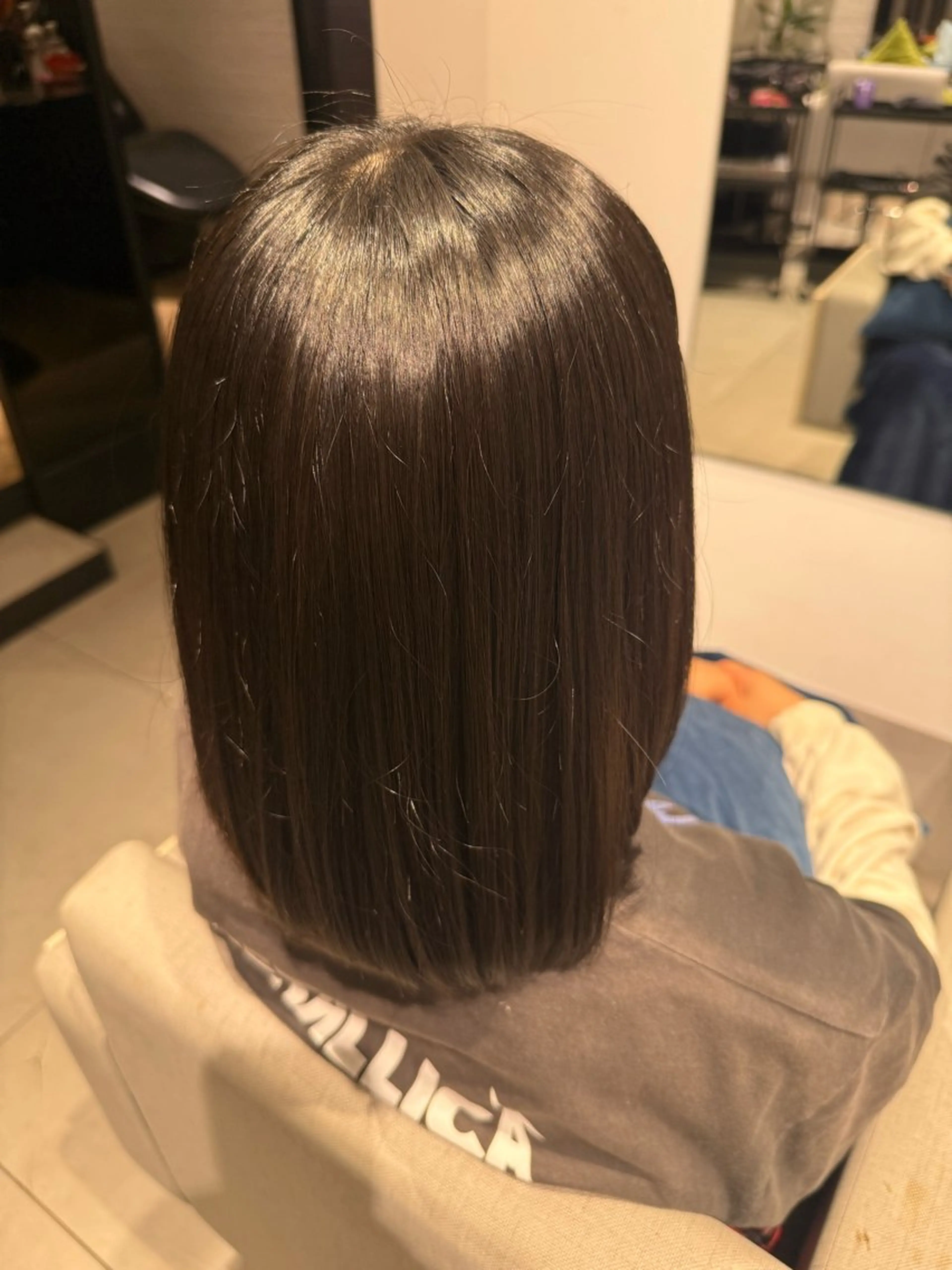 ミディアム stair:case 小林沙瑛のヘアスタイル