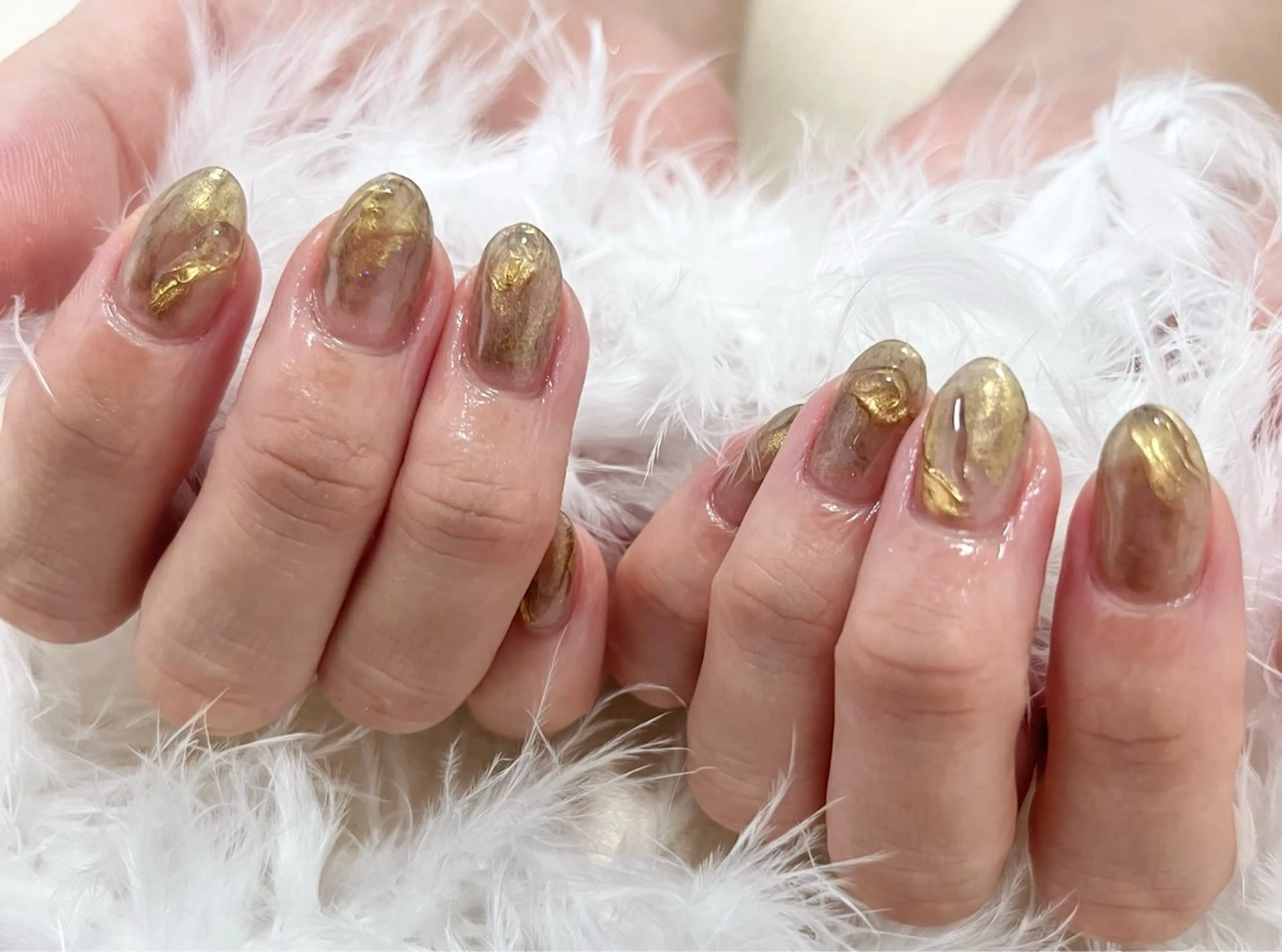 ネイル ニュアンスネイル わたなべ さやかのネイルデザイン