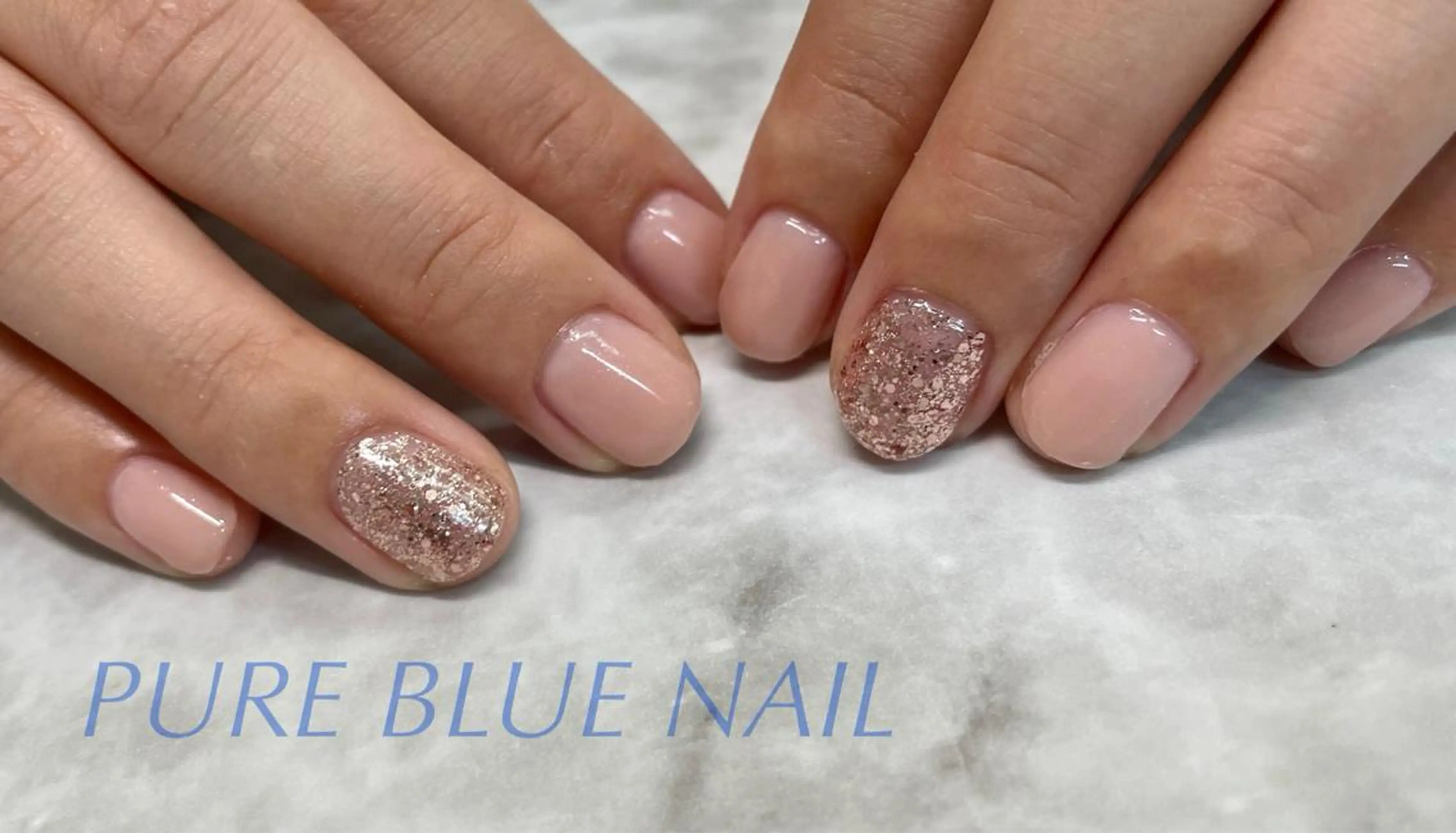 ネイル PURE BLUE NAILのネイルデザイン