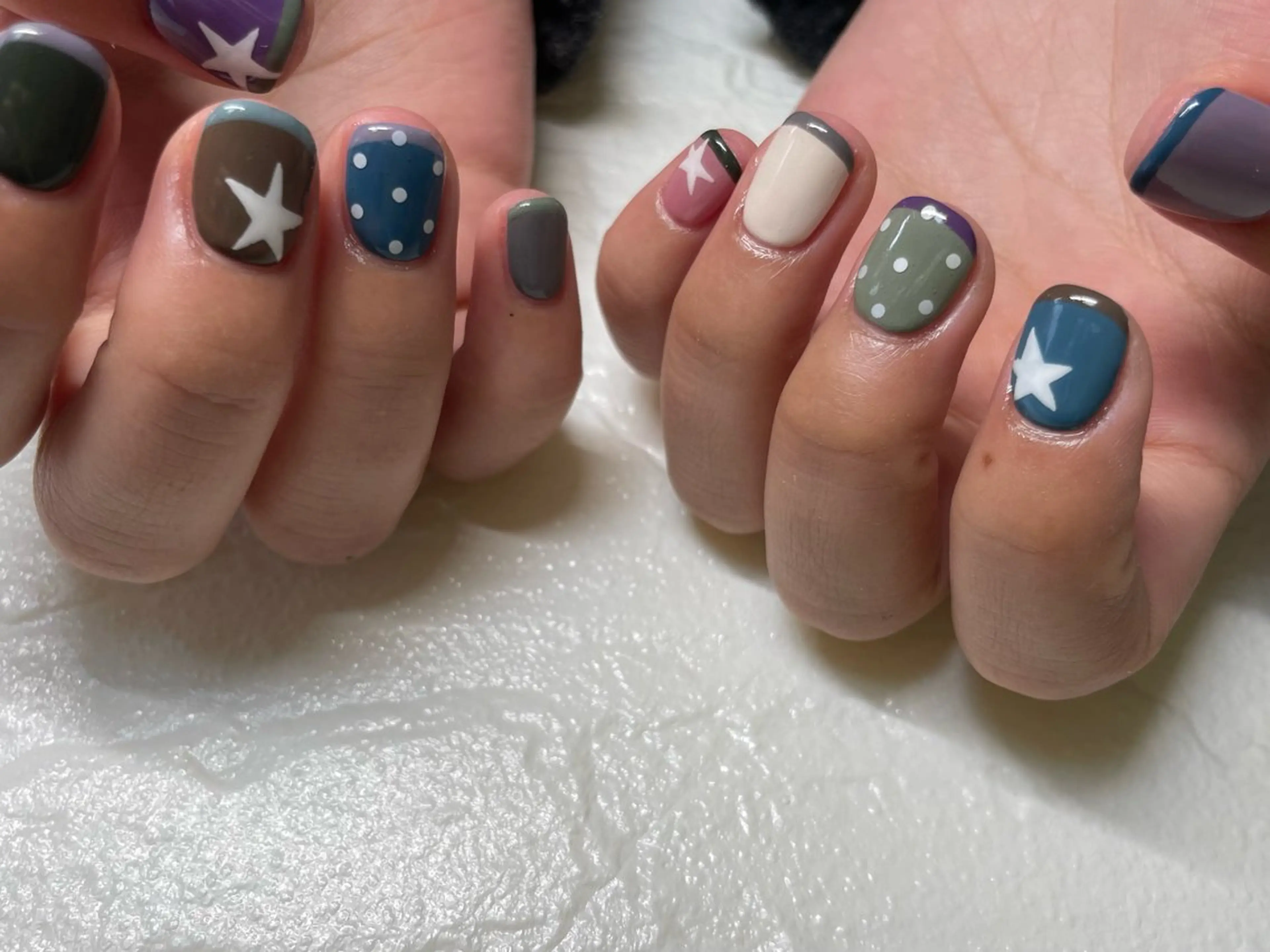 ネイル ハンドネイル Nail Blue512所属・Nailist MINORIのネイルデザイン