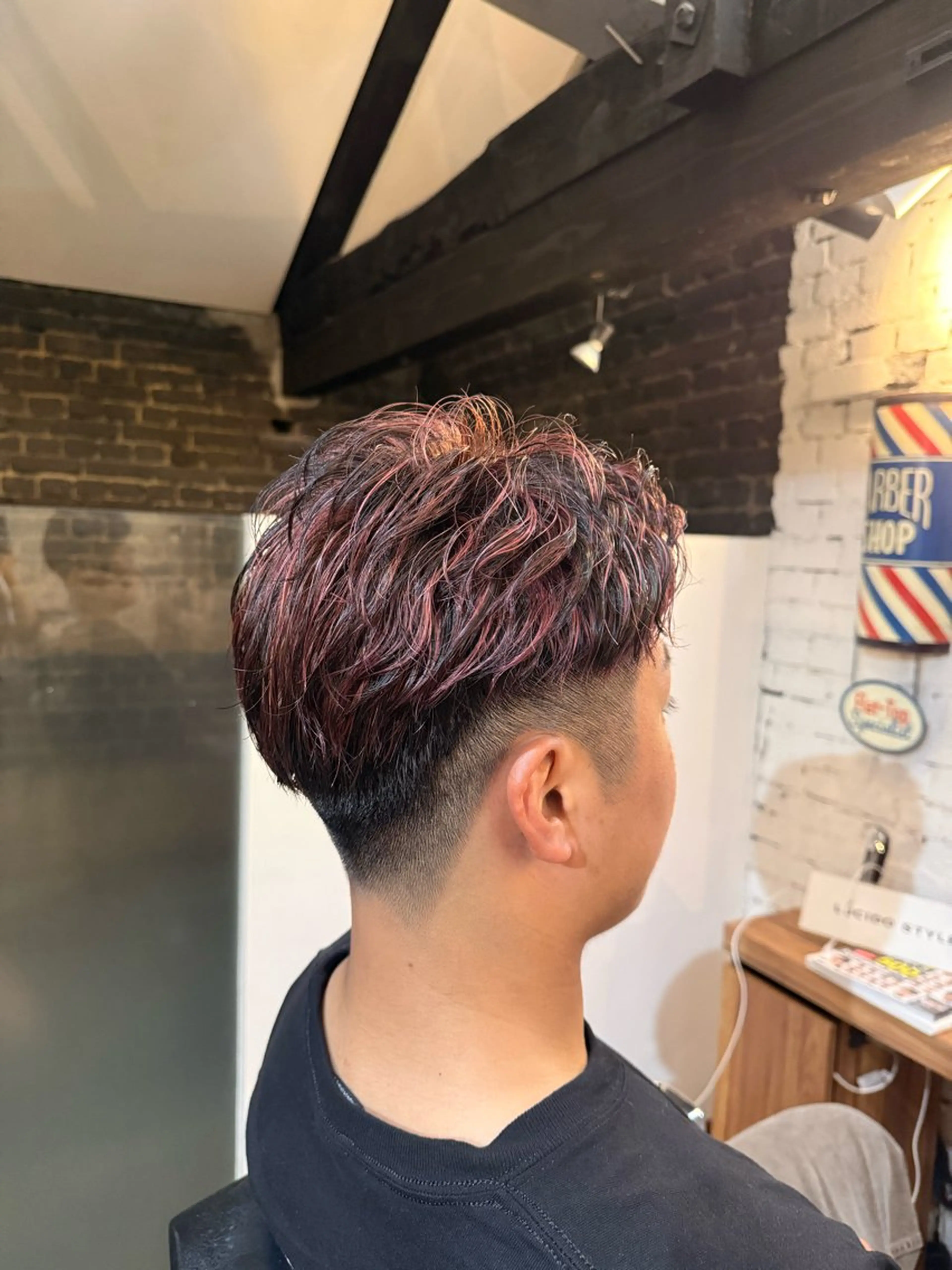メンズ メンズハイライト ルシードスタイル プルス　池本海月のヘアスタイル