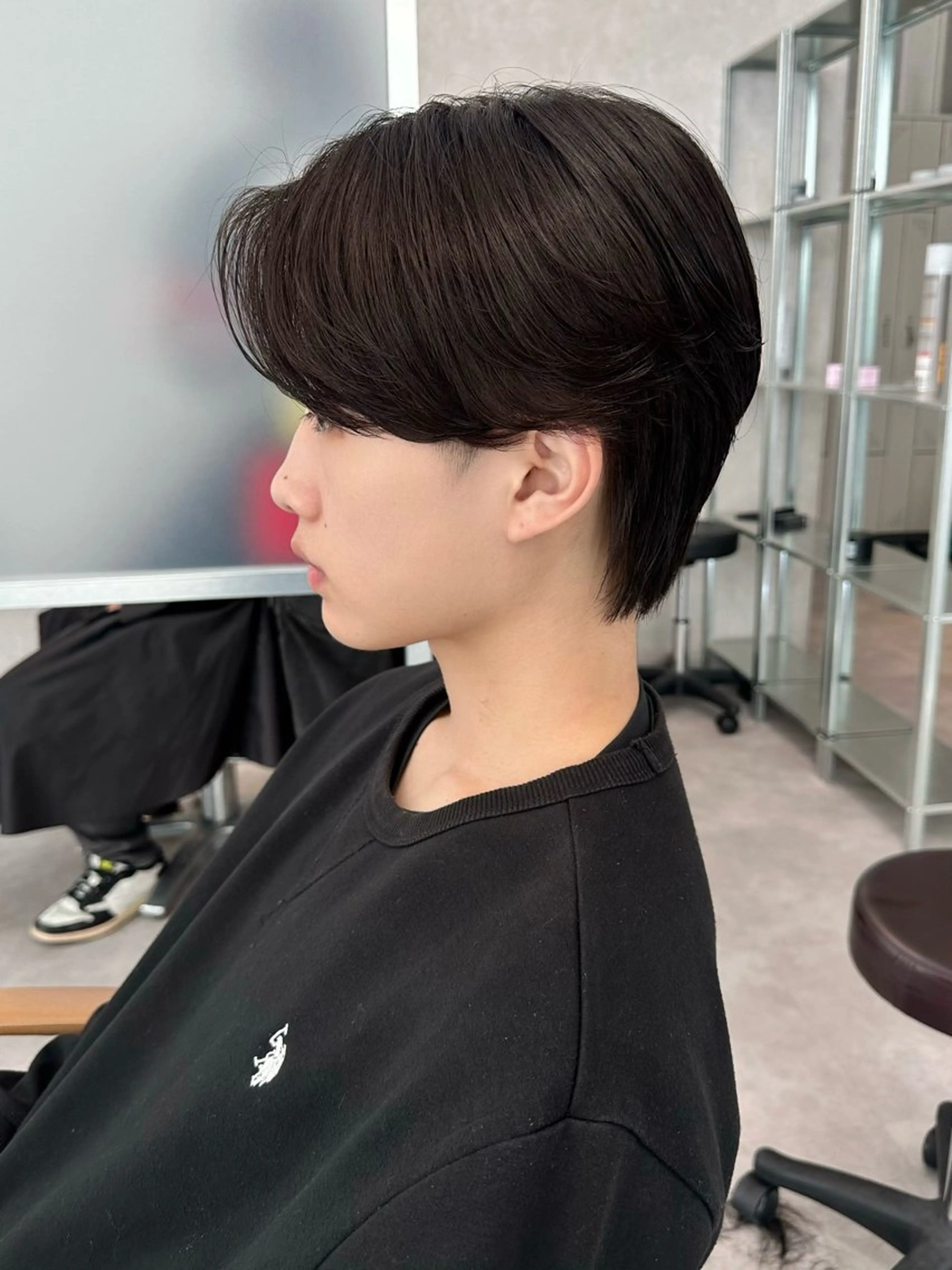 ✨️襟足のボリュームを抑えたい方✨️メンズカット＋襟足縮毛矯正の写真