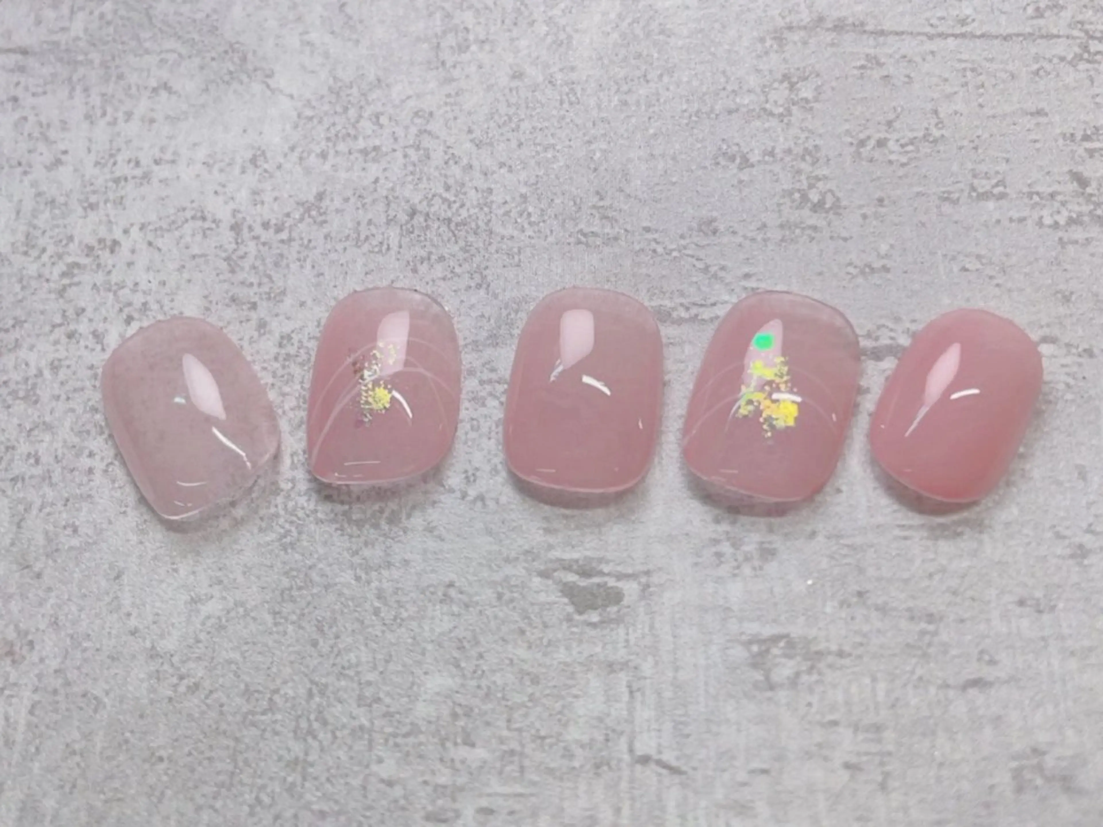 ネイル シンプルネイル lucky nail 歌舞伎町のネイルデザイン