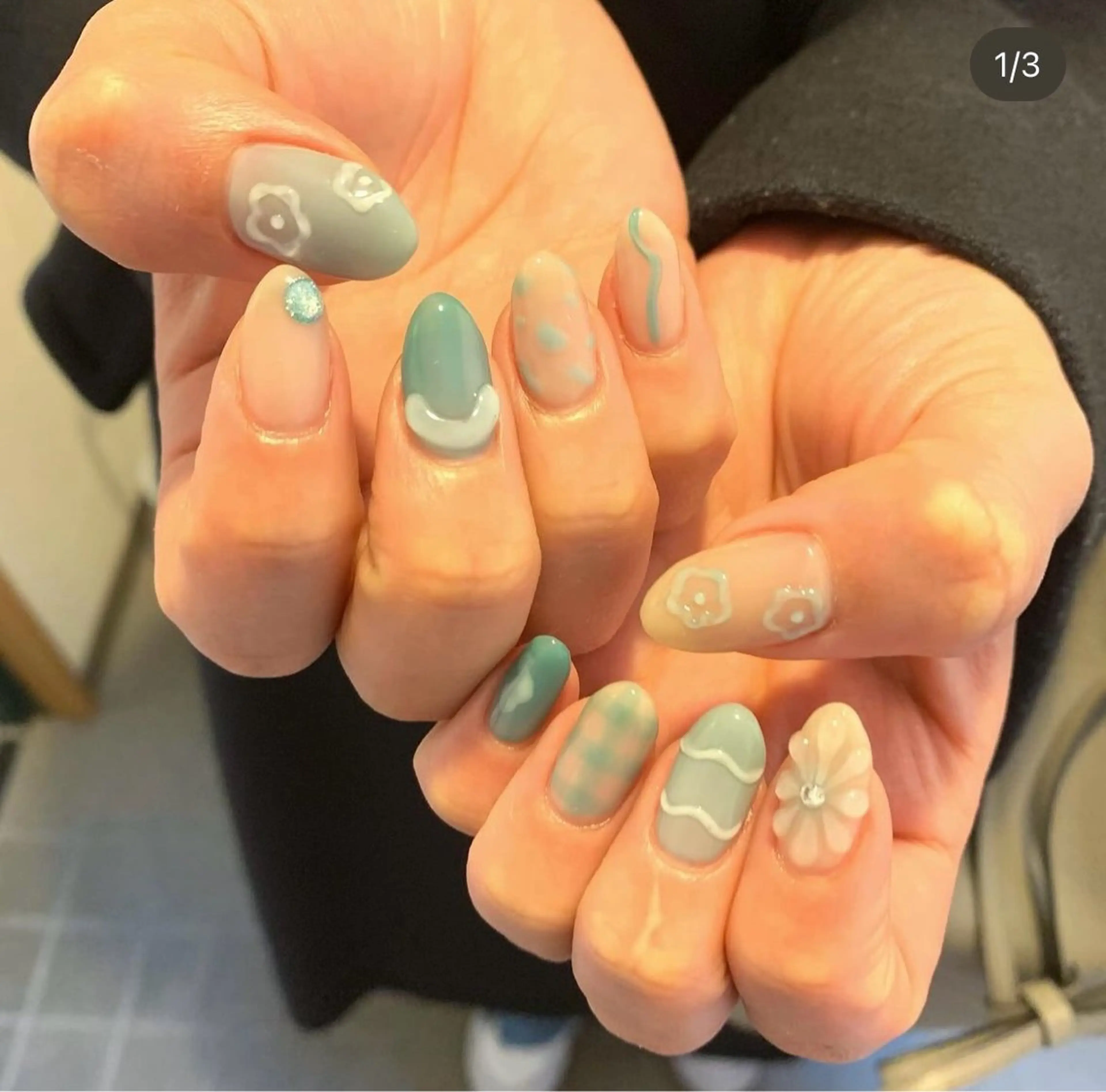 ネイル ハンドネイル Aimer Ciel エメシエル大宮ネイルのネイルデザイン