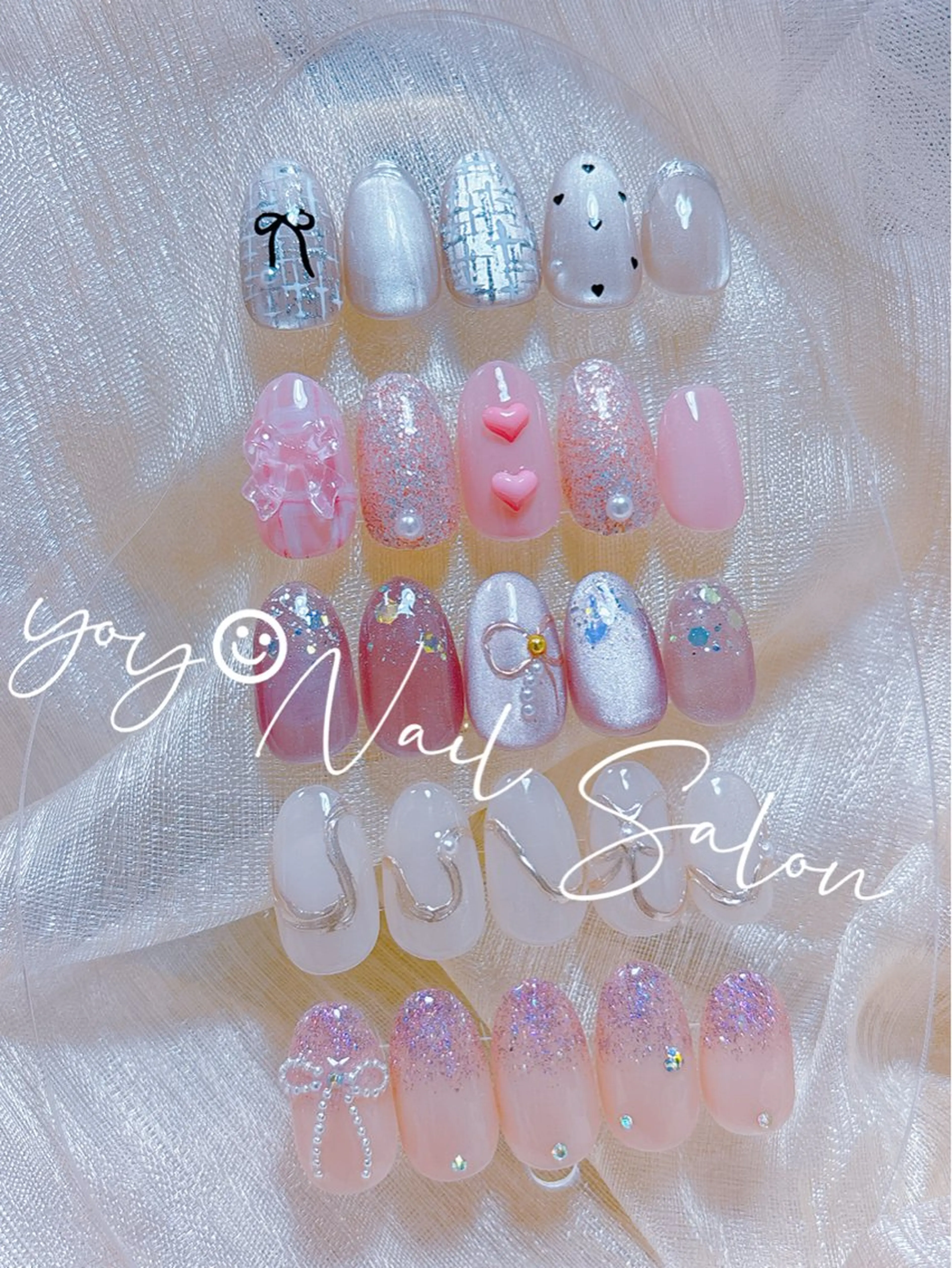 ネイル アートネイル オーロラネイル チークネイル フットネイル フレンチネイル ハンドネイル ハンドケア ゆ か_Nails💫のネイルデザイン