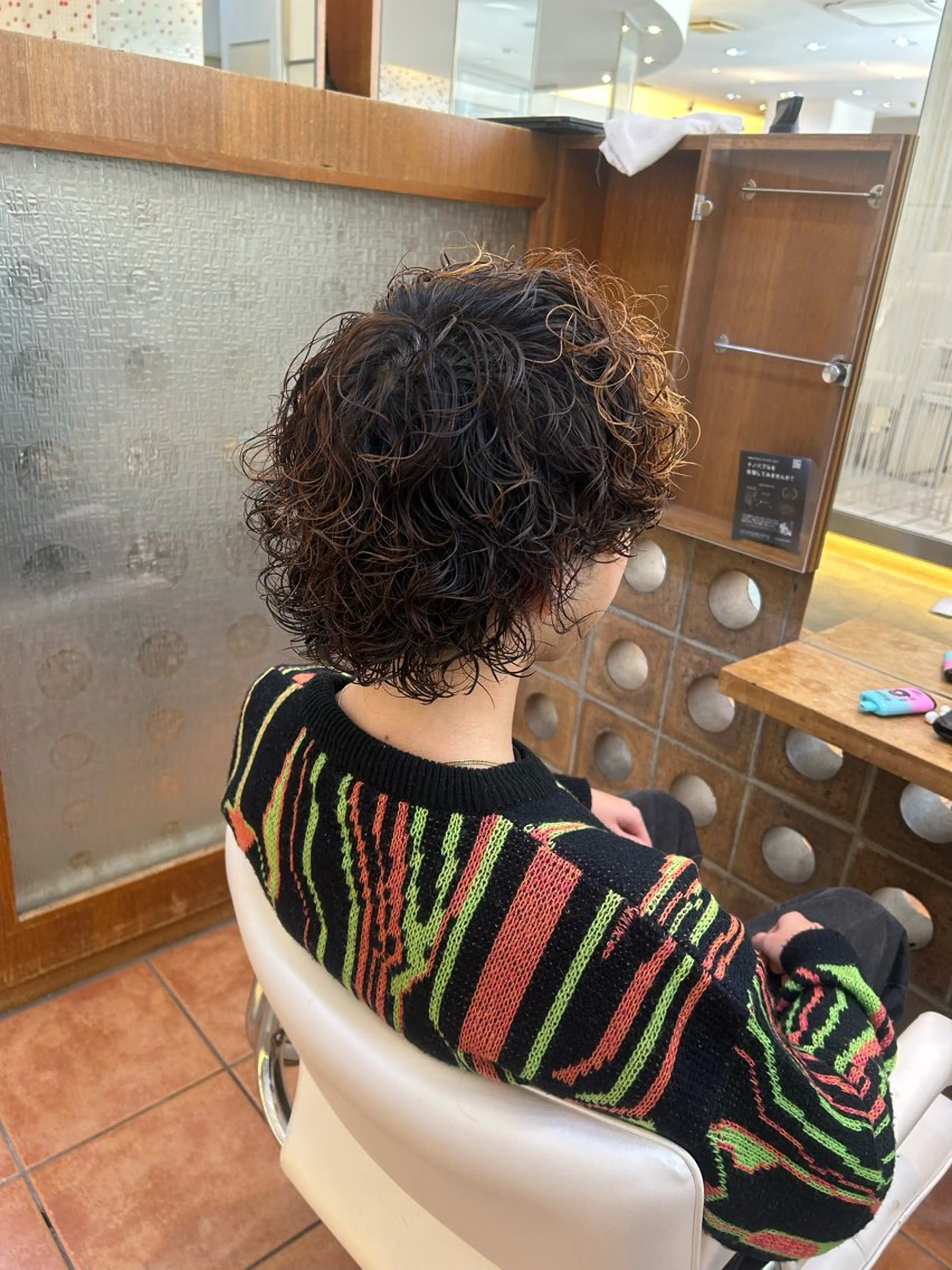 ロング パーマ メンズ メンズパーマ/ 縮毛矯正特化 Tumのヘアスタイル