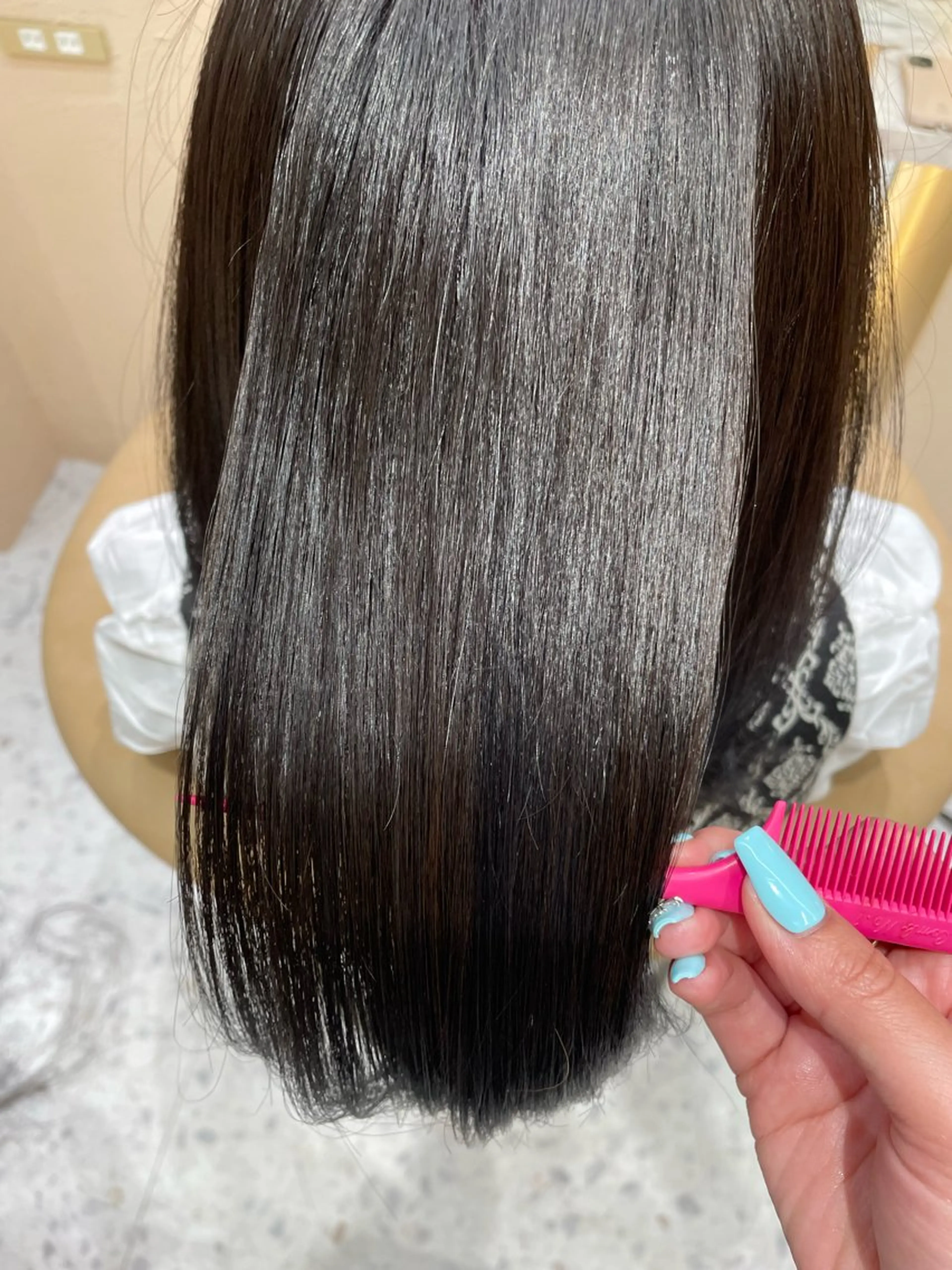 ミディアム カラー 韓国ヘア/髪質改善 /Harunaのヘアスタイル