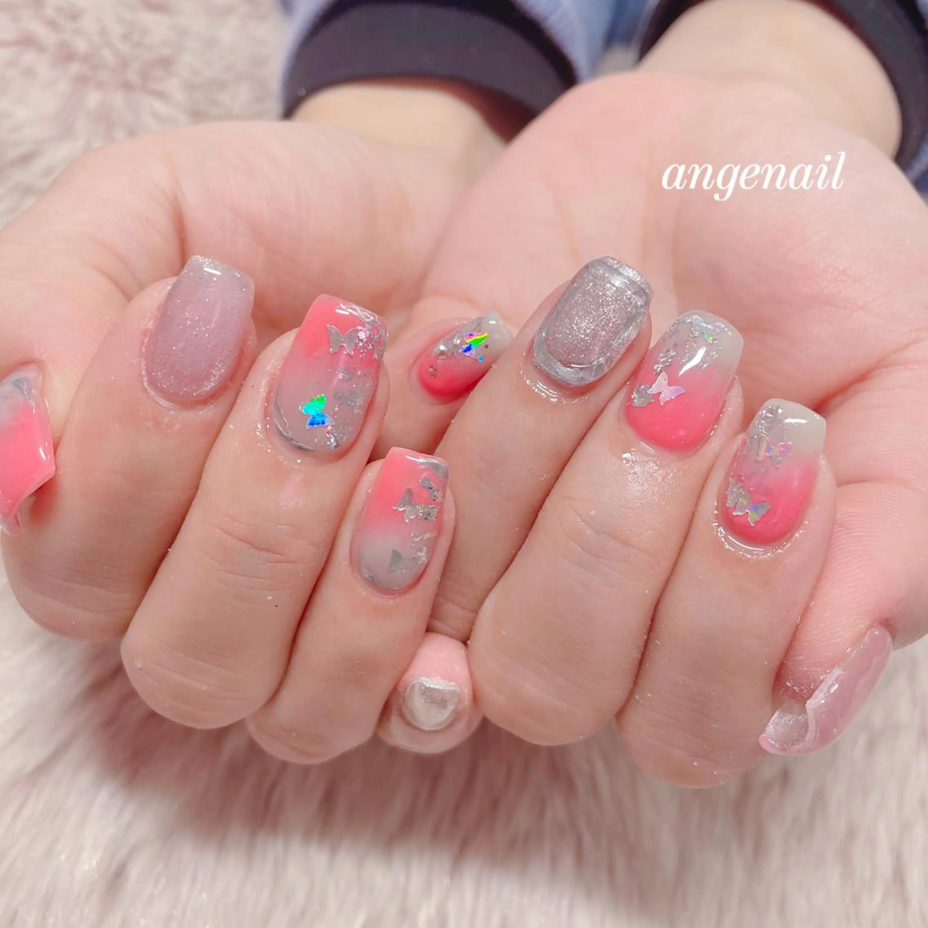 ネイル ハンドネイル オーナーネイリスト MAKIのネイルデザイン